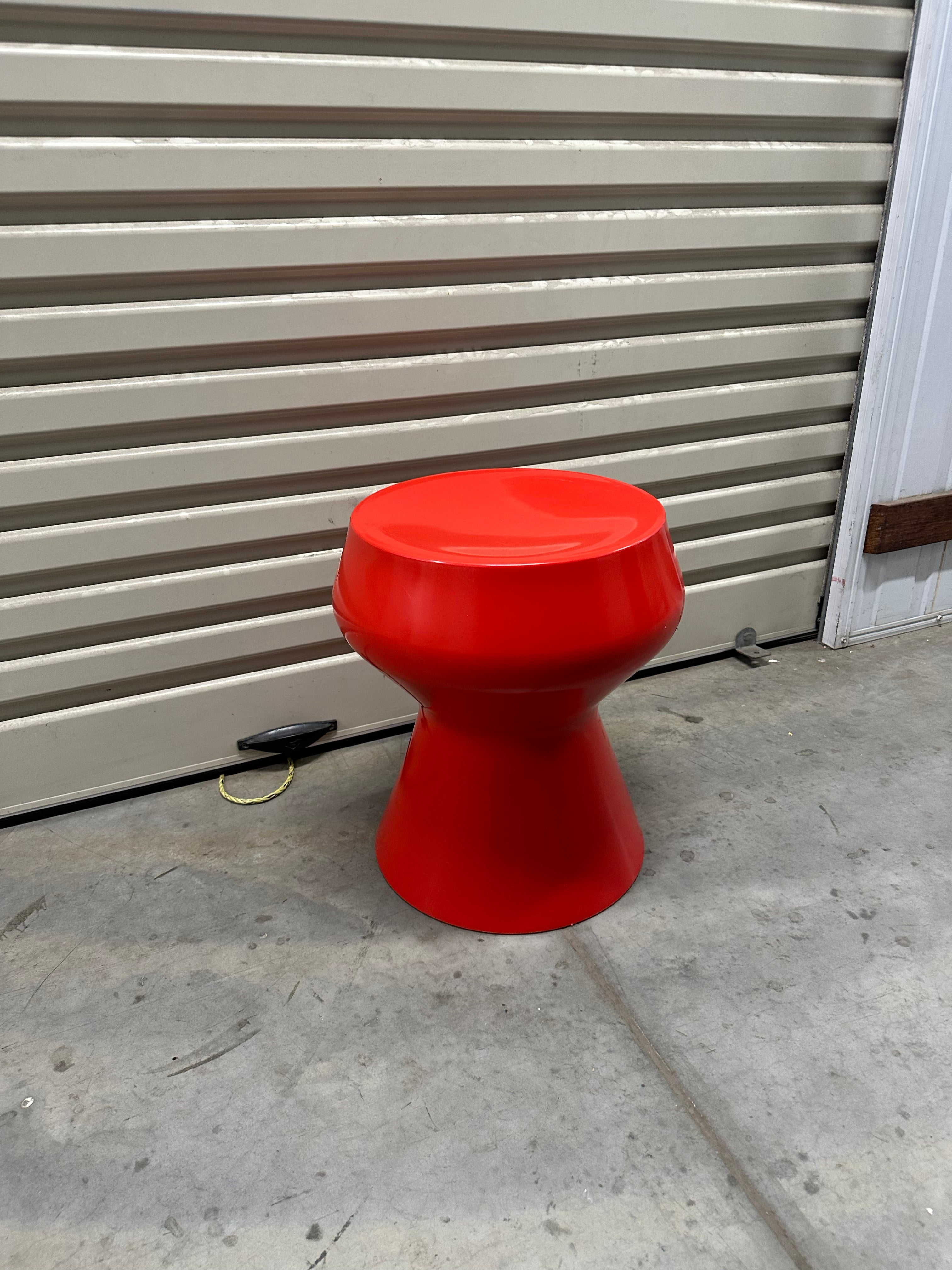 Korban Flaubert Swell Side table/Stool - Red