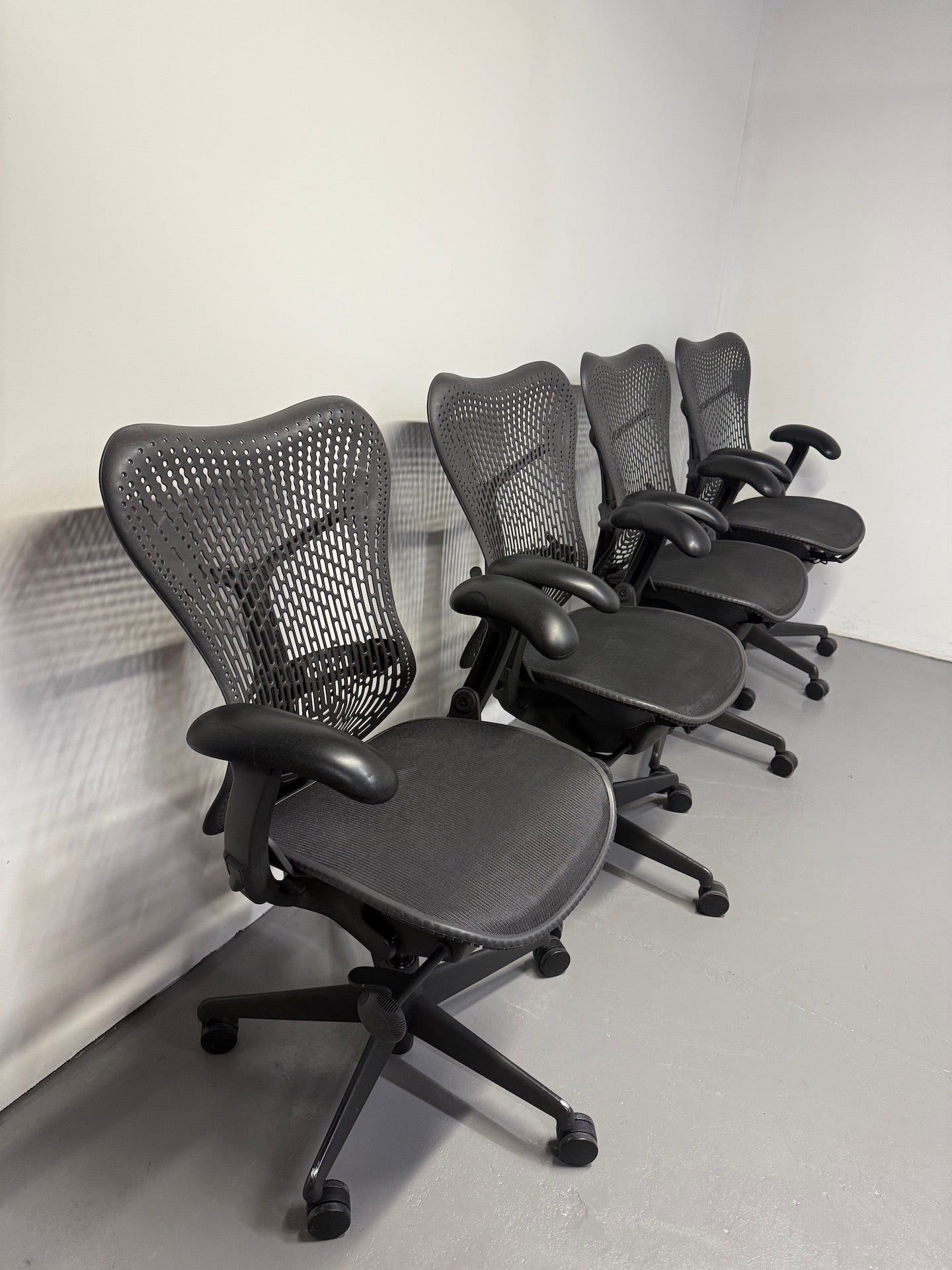 Herman Miller Mirra 1 Office Chair with Armrests - Black/Black - Refurbished