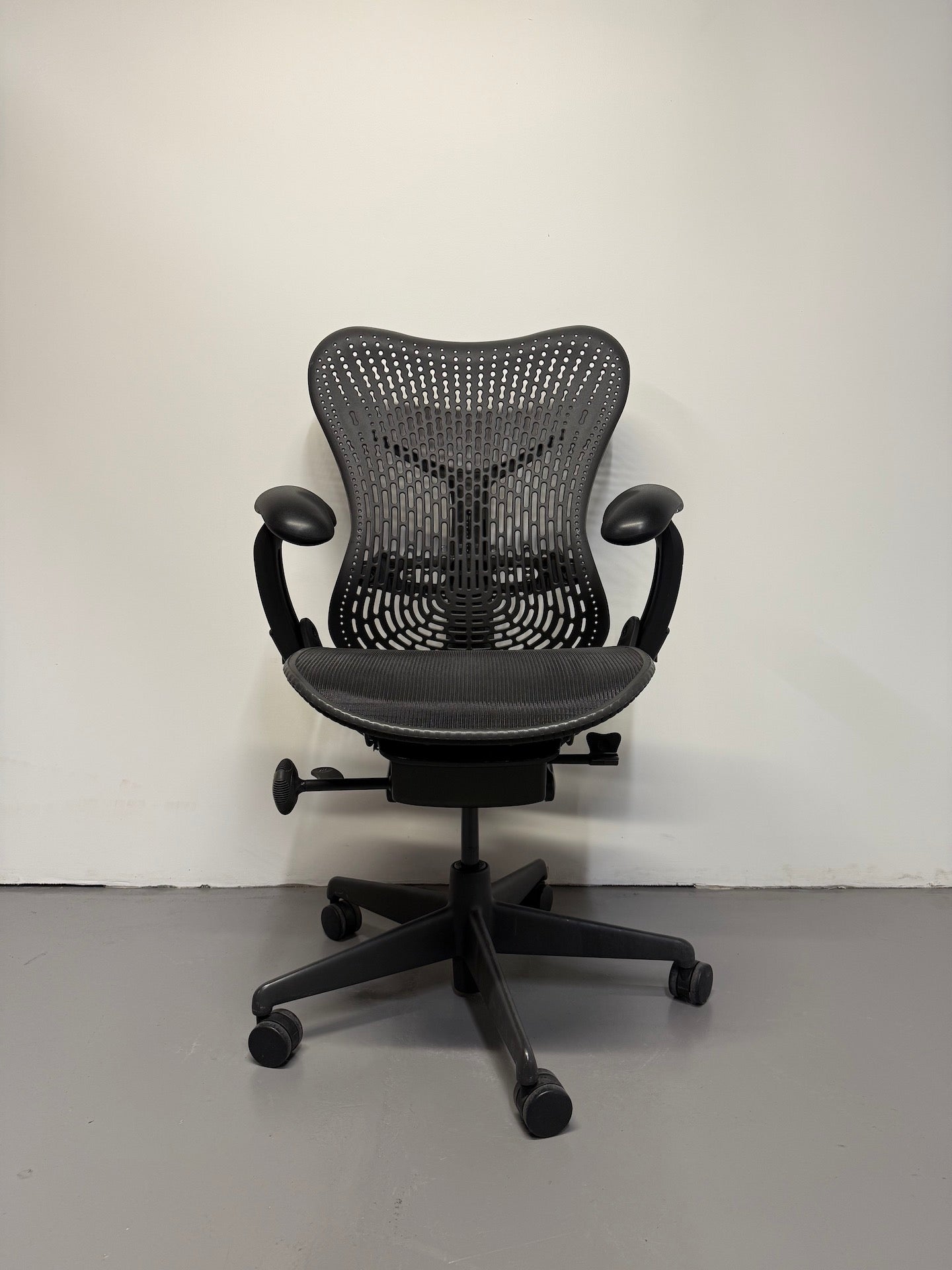 Herman Miller Mirra 1 Office Chair with Armrests - Black/Black - Refurbished