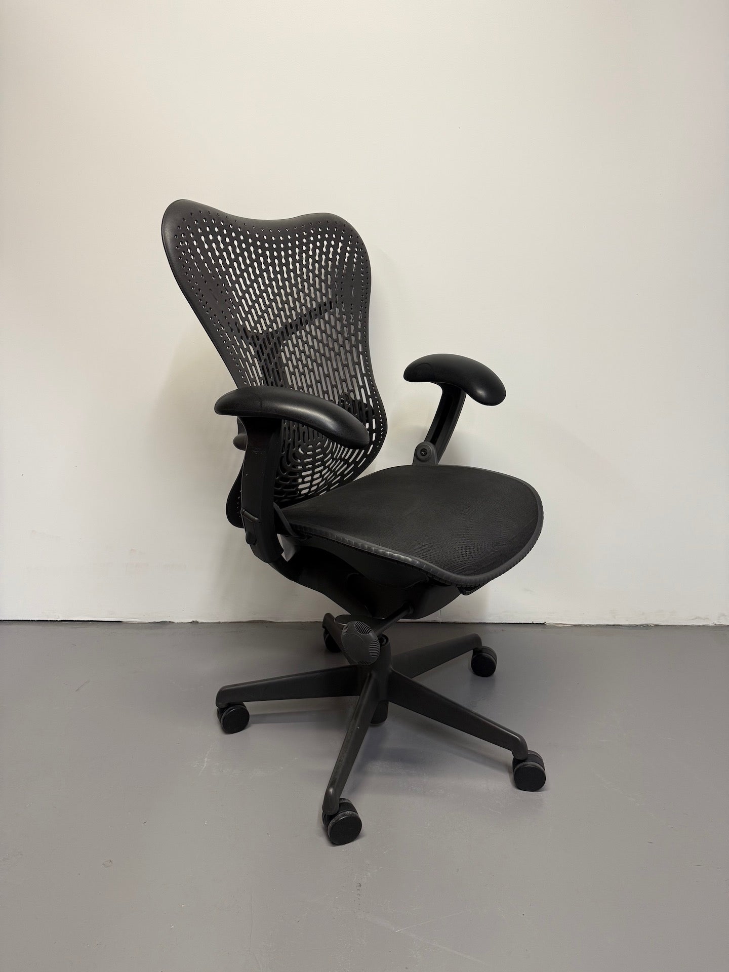 Herman Miller Mirra 1 Office Chair with Armrests - Black/Black - Refurbished