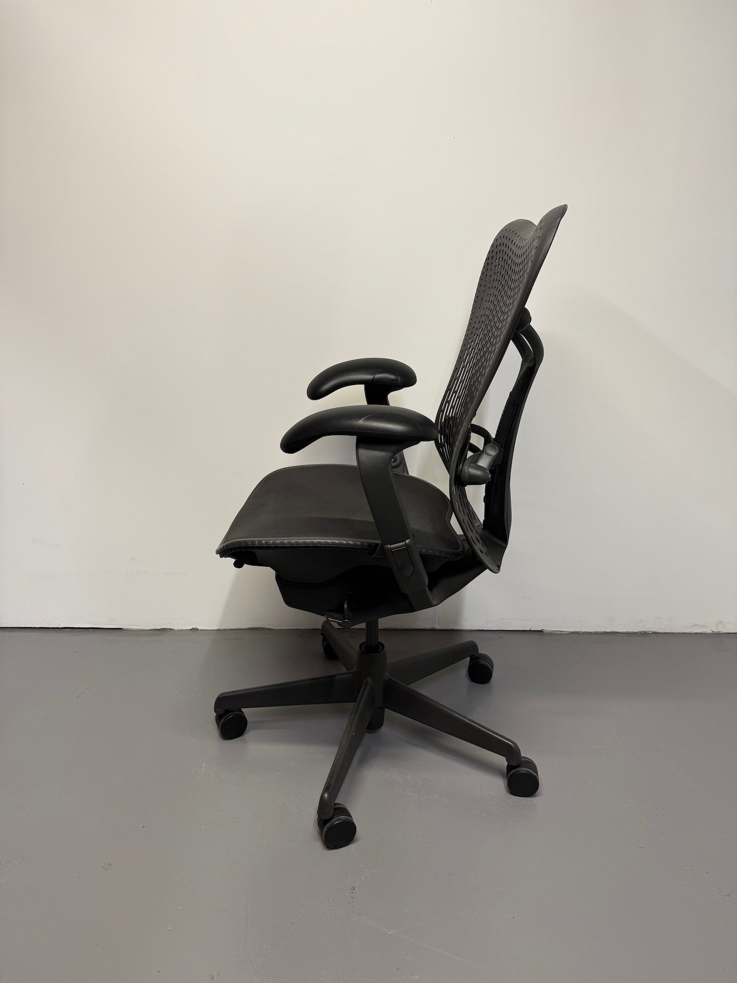 Herman Miller Mirra 1 Office Chair with Armrests - Black/Black - Refurbished