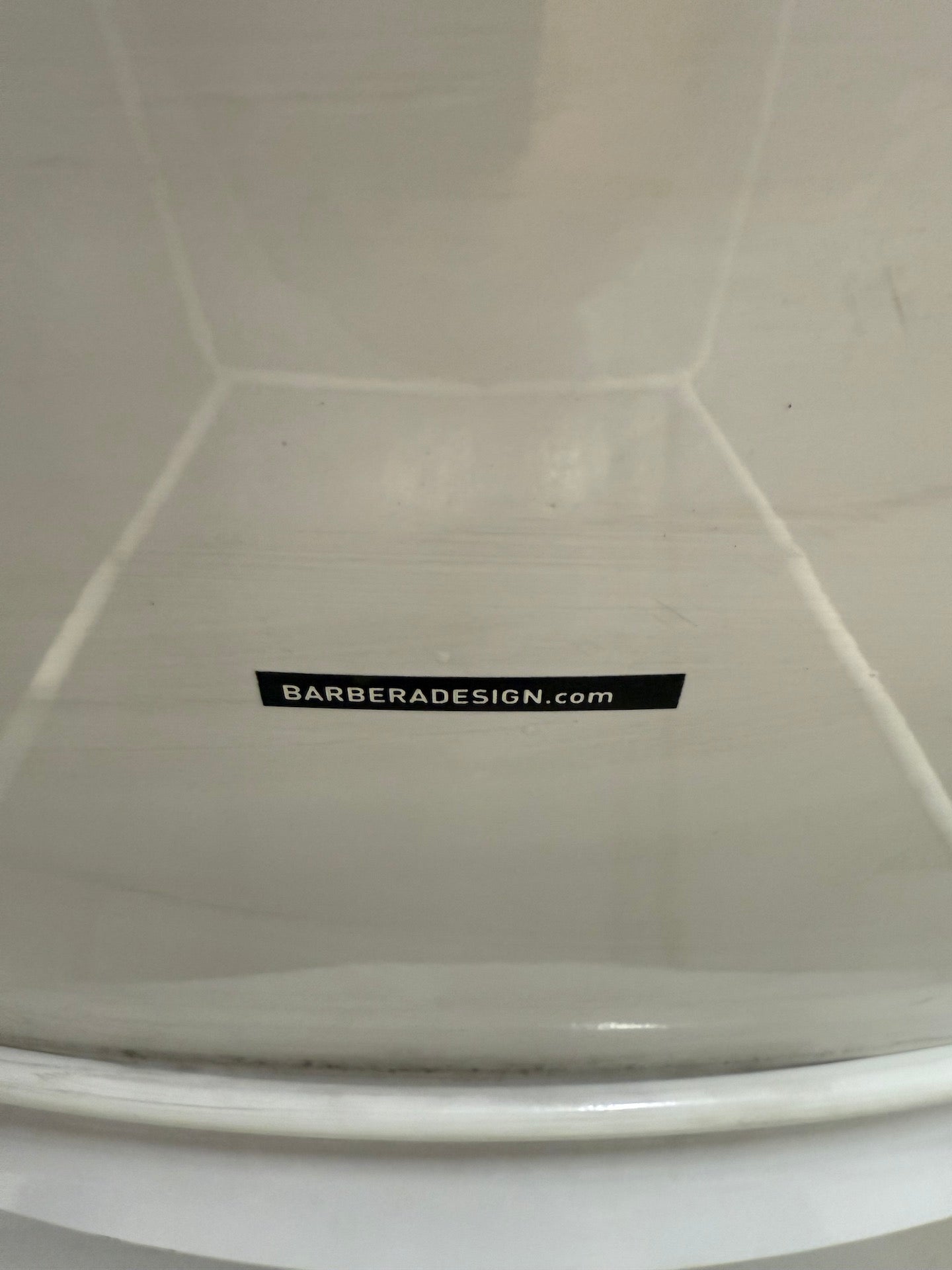 Barbera Design – Uccio Stackable Chair (White Plastic Version)