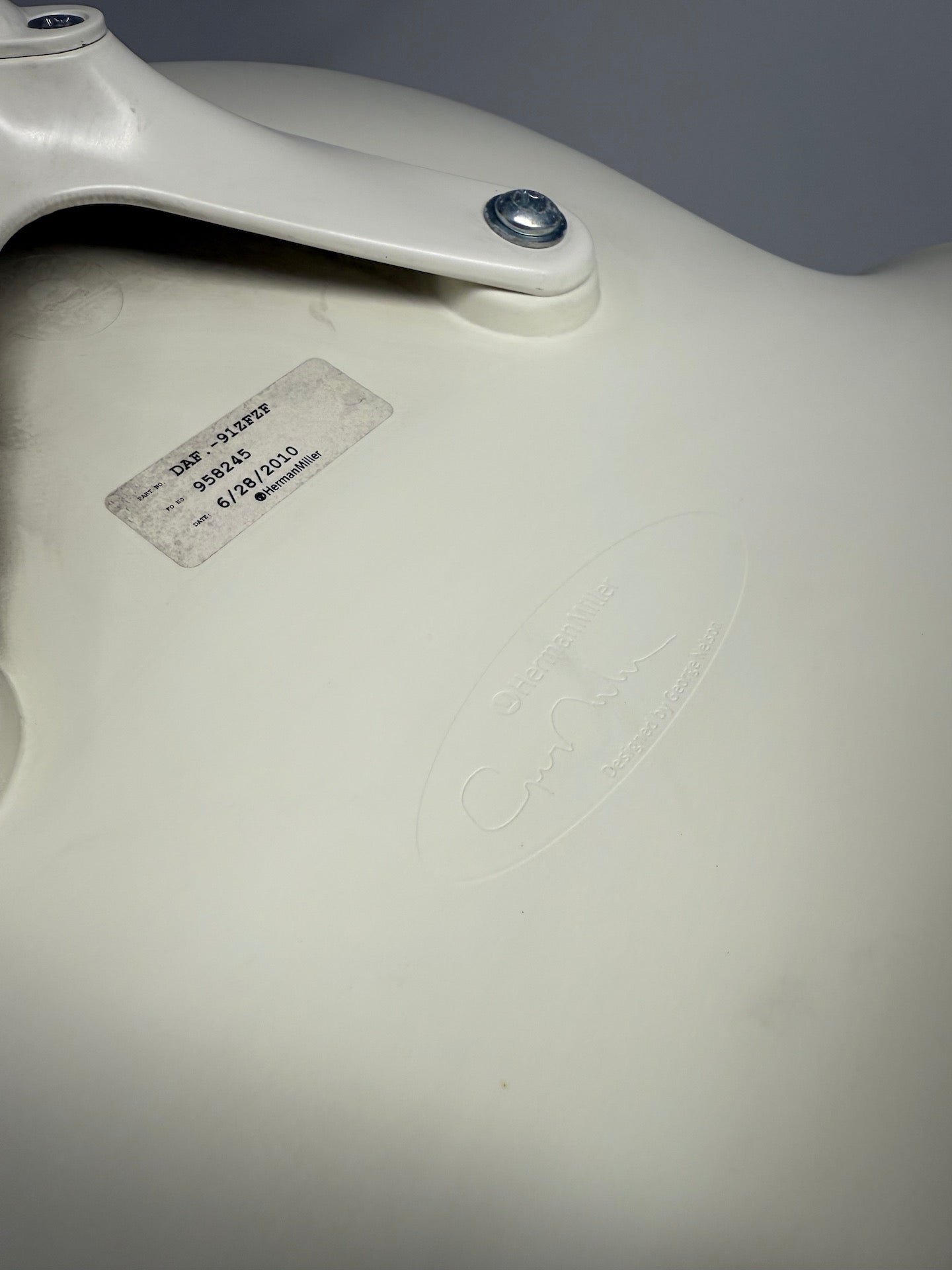 Swag Leg Armchair by George Nelson for Herman Miller