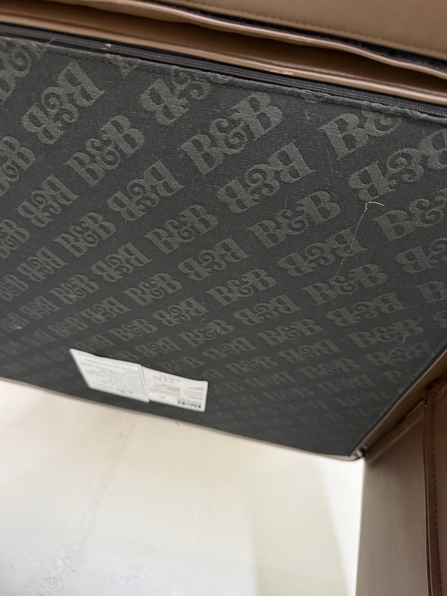 B&B Italia Posa Armchair – Italian Design by Antonio Citterio - Brown Leather