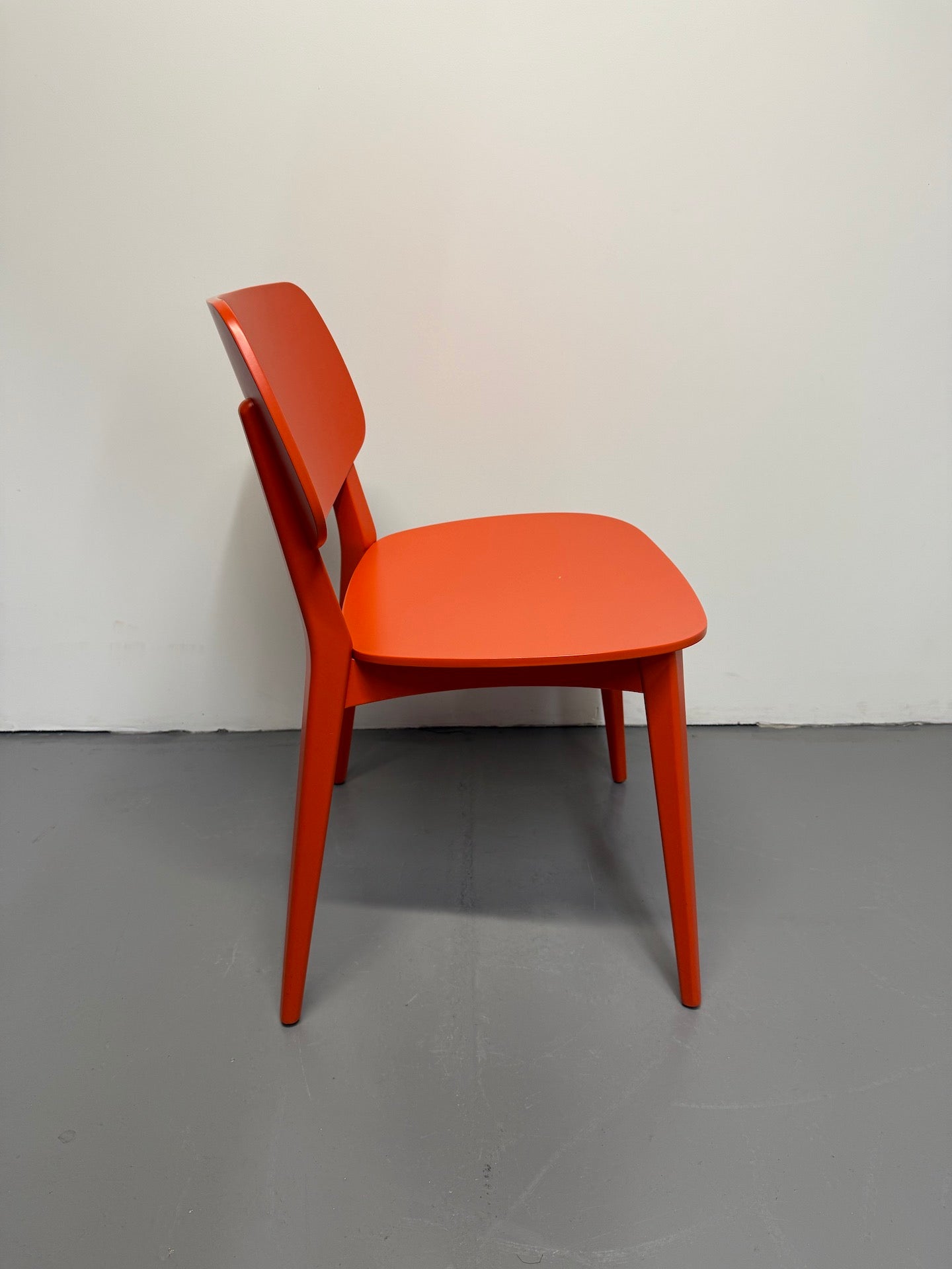 Billiani Doll 550 Wooden Chair – Red Finish