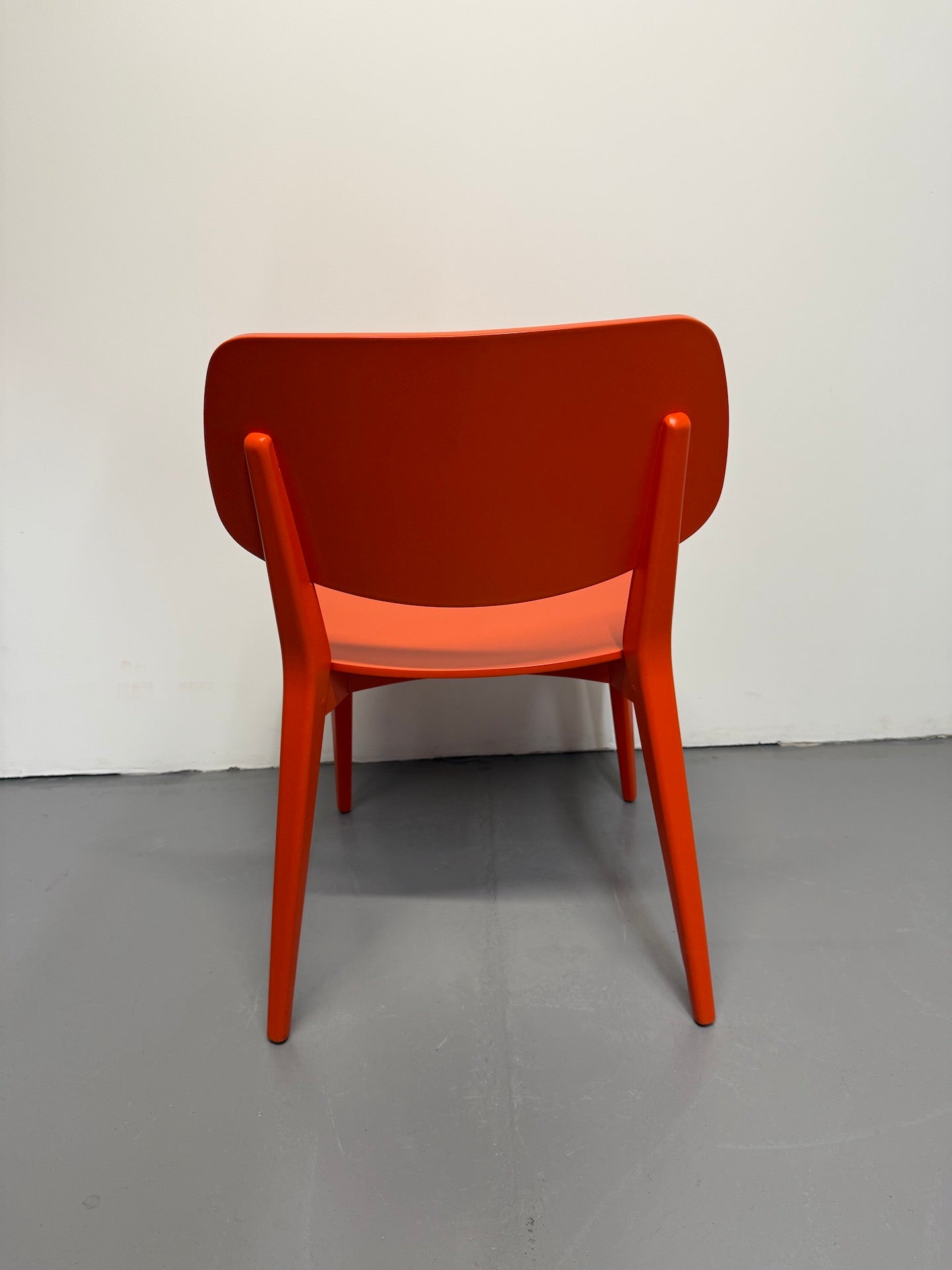 Billiani Doll 550 Wooden Chair – Red Finish