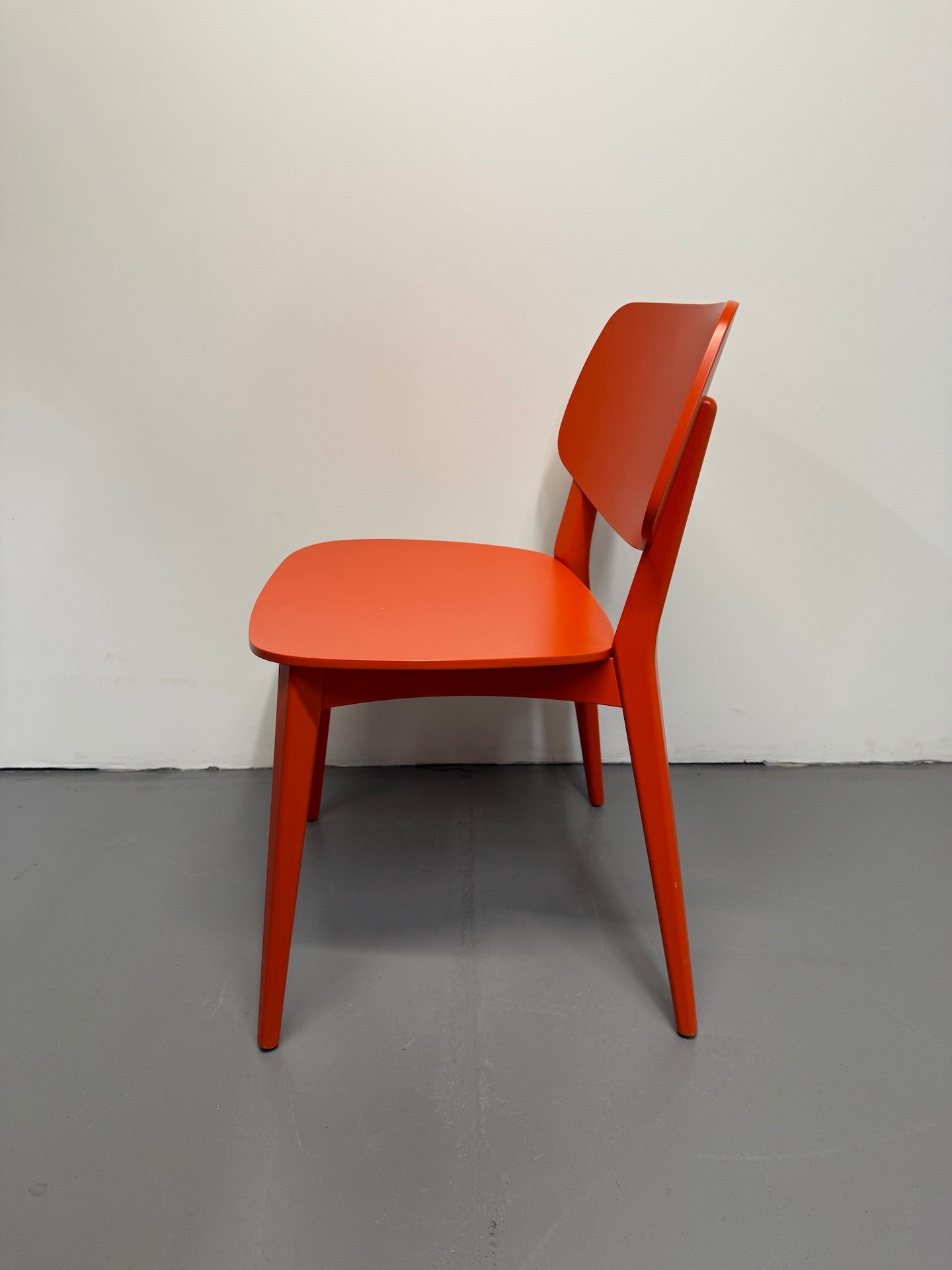 Billiani Doll 550 Wooden Chair – Red Finish