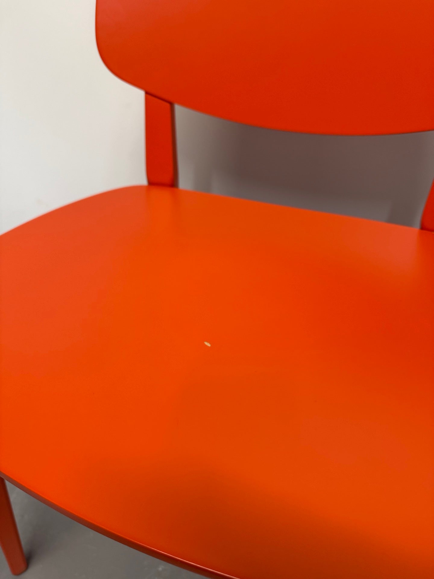 Billiani Doll 550 Wooden Chair – Red Finish