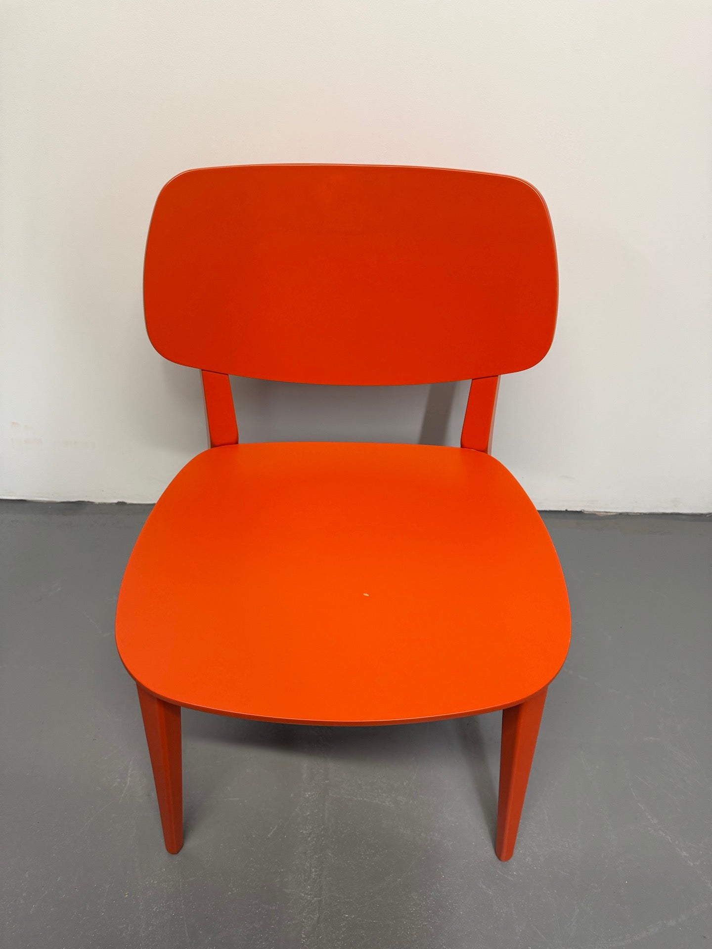 Billiani Doll 550 Wooden Chair – Red Finish