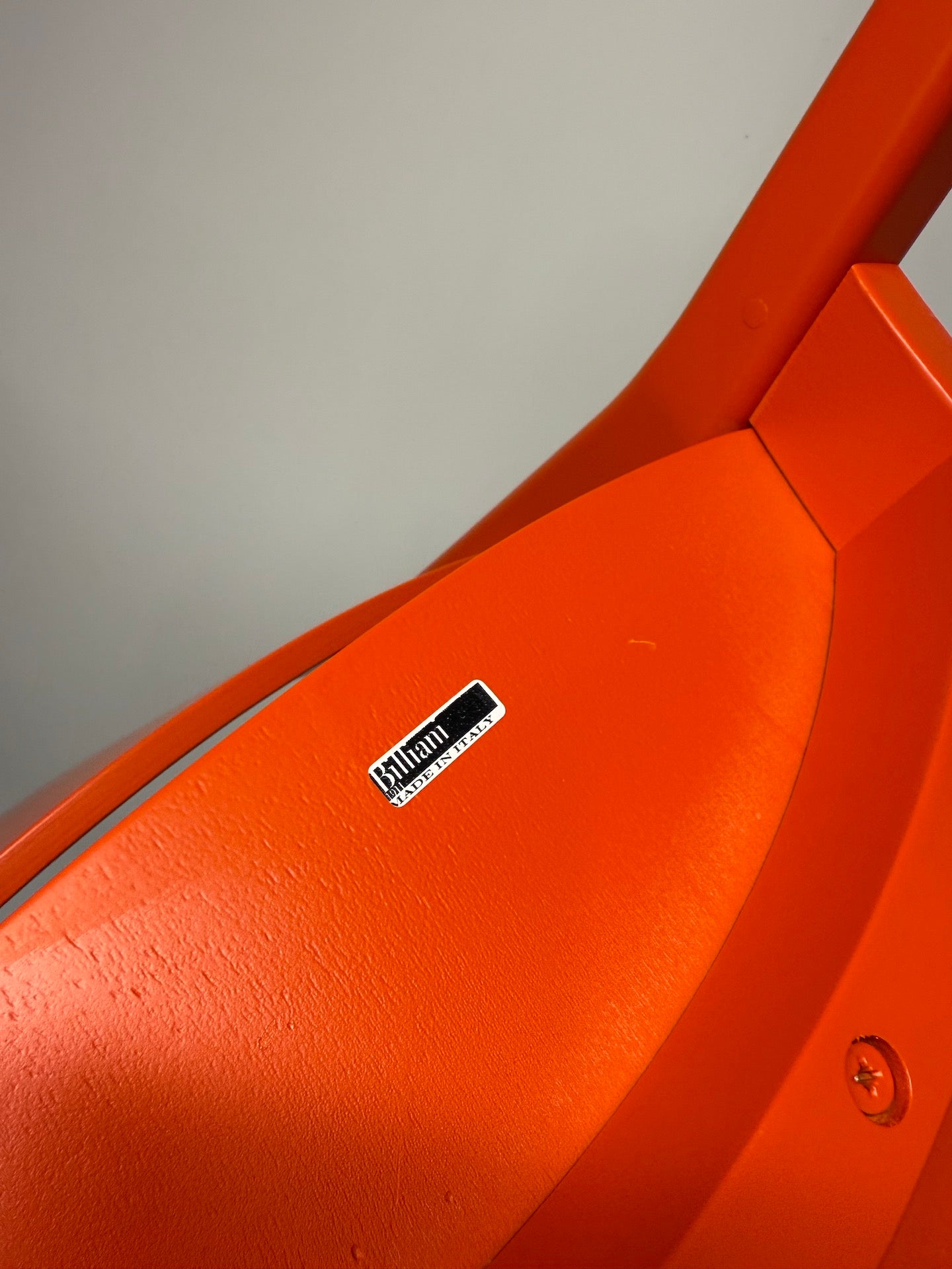 Billiani Doll 550 Wooden Chair – Red Finish