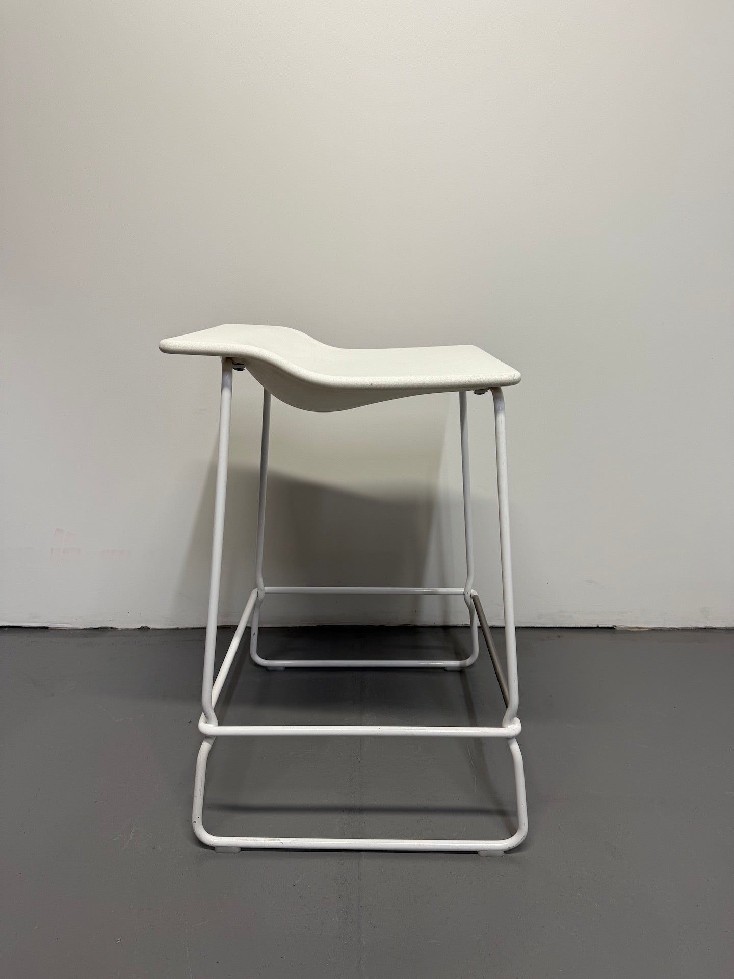 Viccarbe Last Minute by Patricia Urquiola - Medium Stool - White