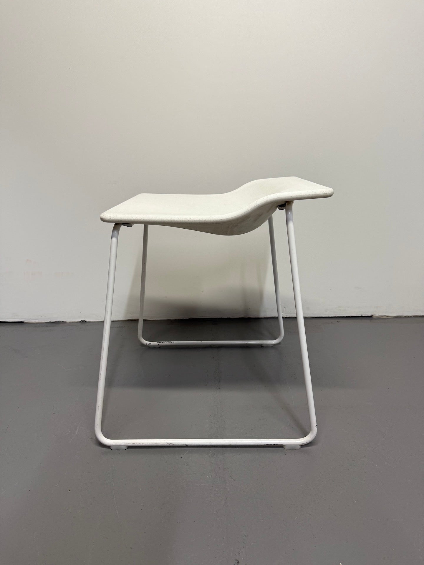 Viccarbe Last Minute by Patricia Urquiola - Low Stool - White