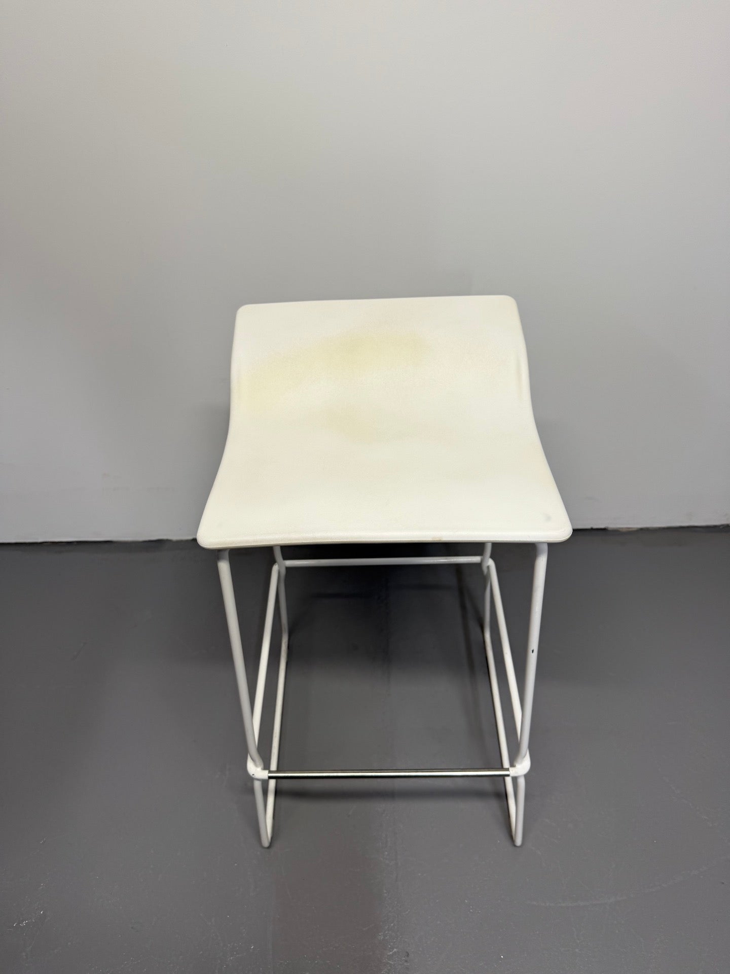 Viccarbe Last Minute by Patricia Urquiola - High Stool - White