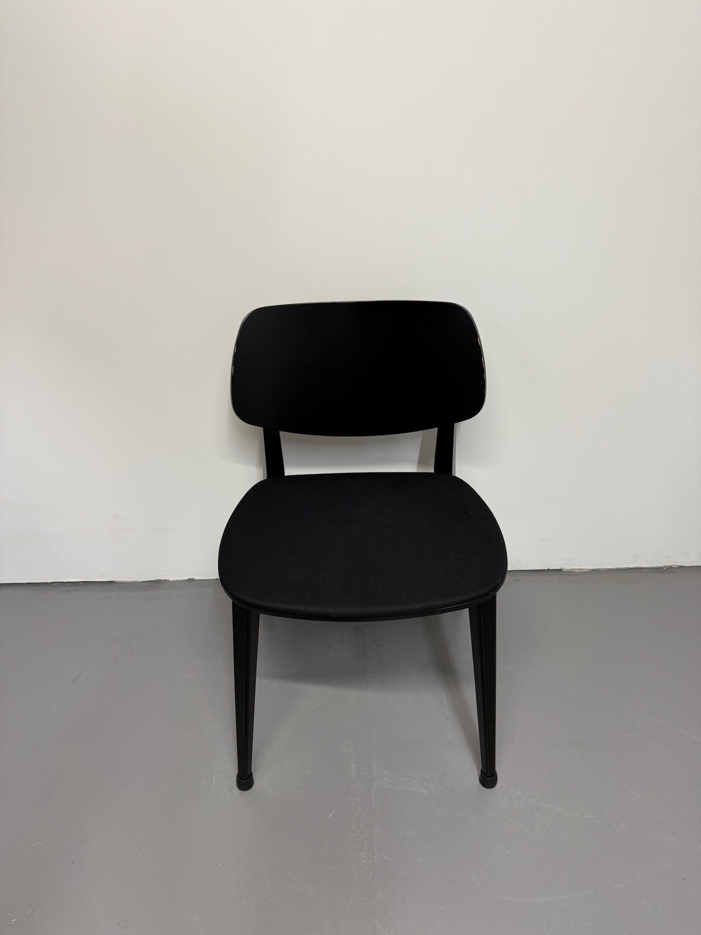 Billiani Doll 551 Dining Chair – All Black with Black Fabric Seat