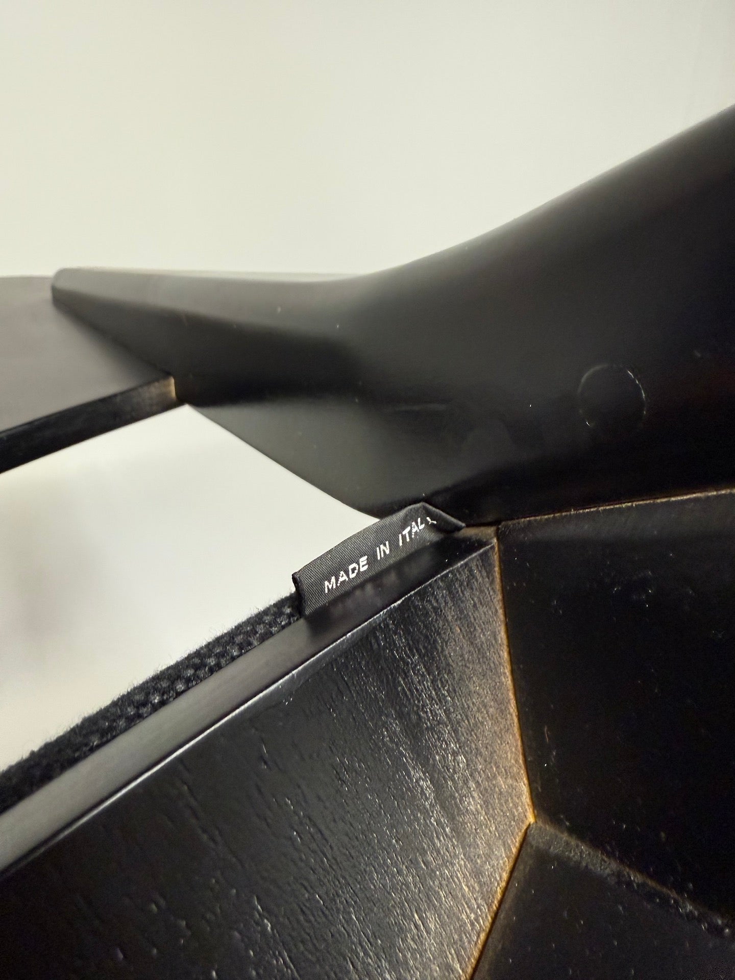 Billiani Doll 551 Dining Chair – All Black with Black Fabric Seat