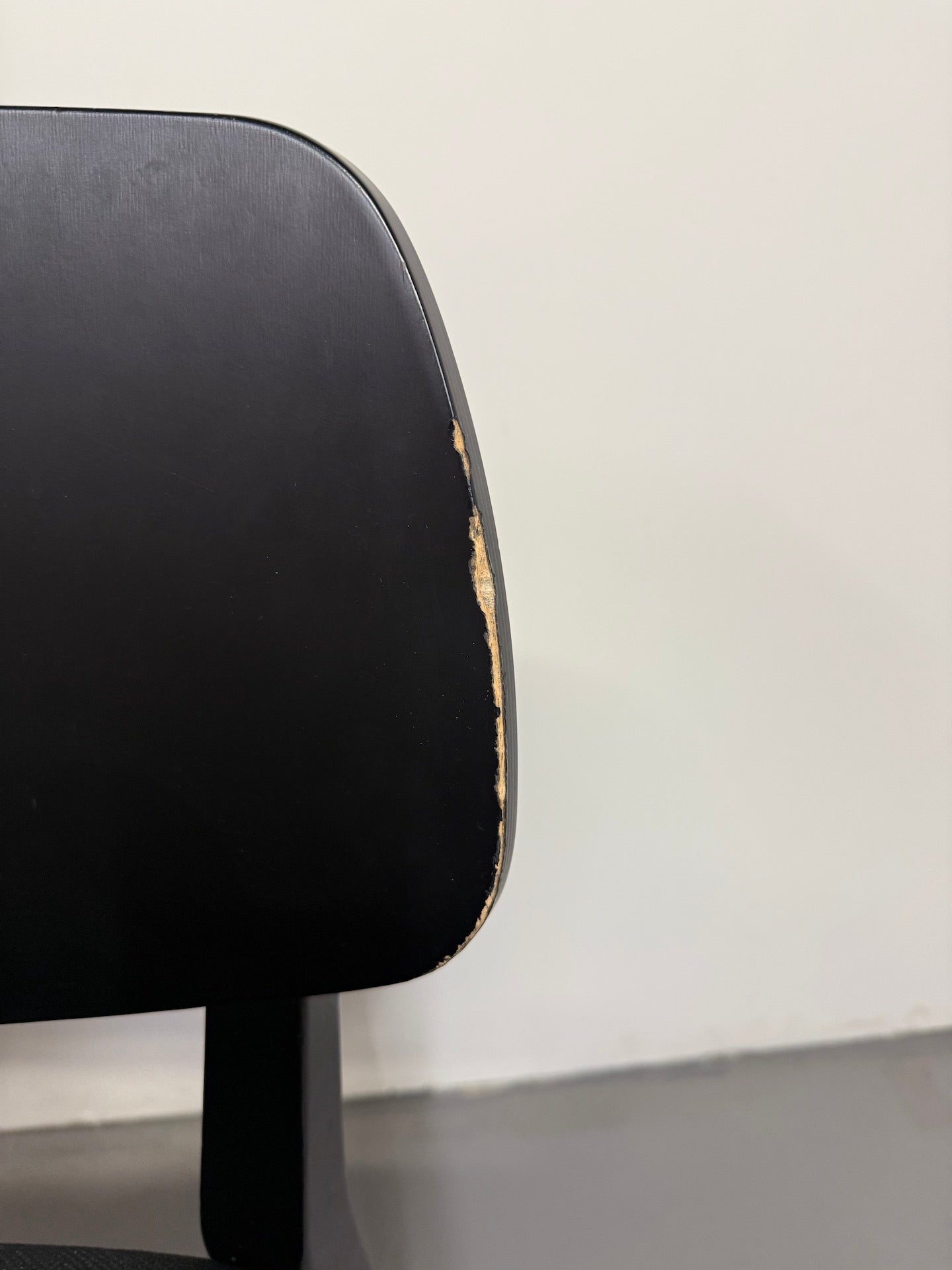 Billiani Doll 551 Dining Chair – All Black with Black Fabric Seat