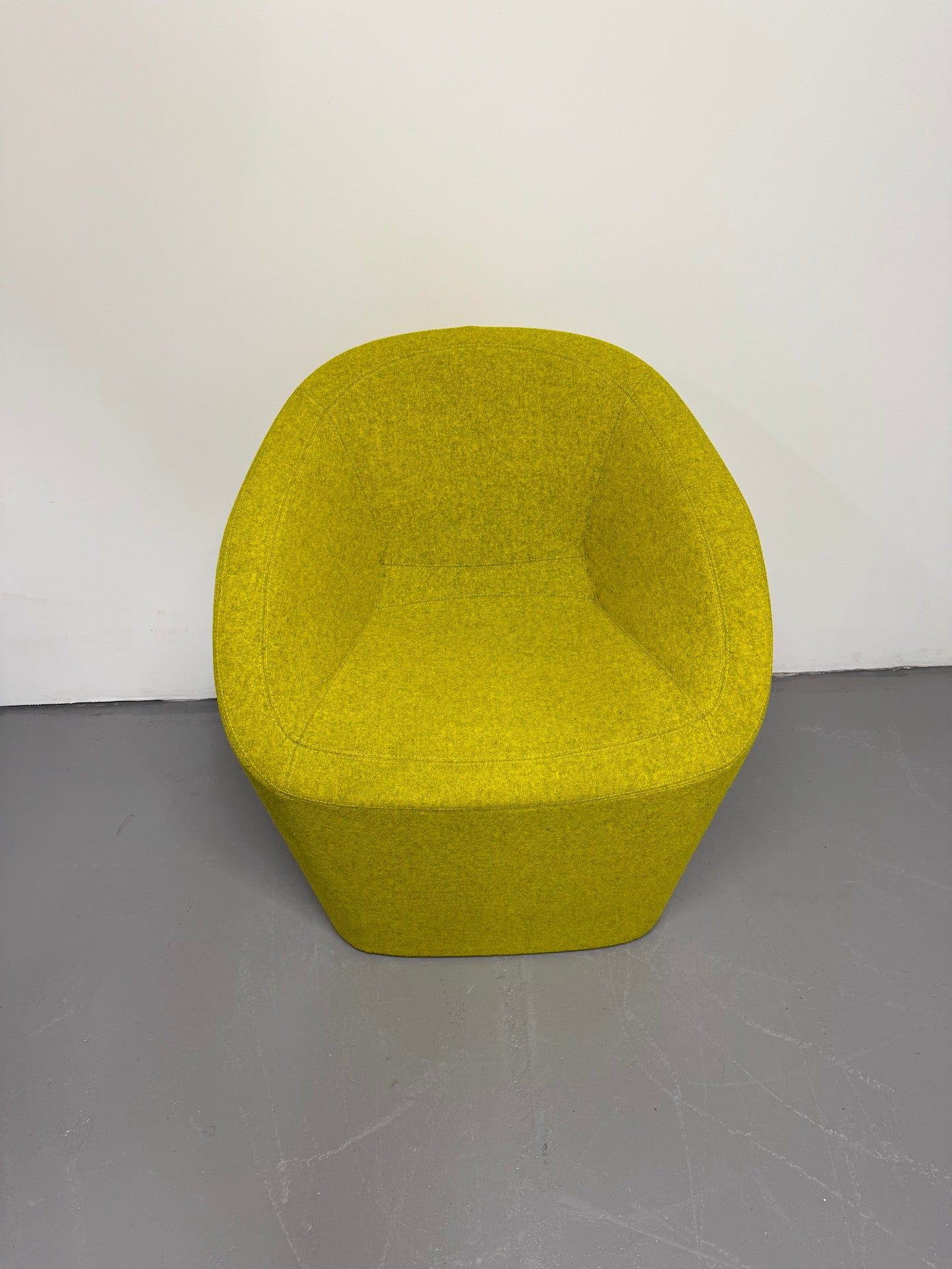Schiavello Bloom Chair – Lime Green Upholstery