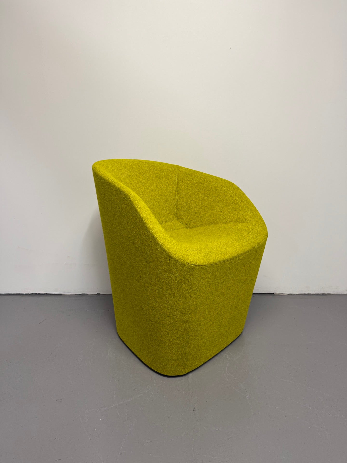 Schiavello Bloom Chair – Lime Green Upholstery