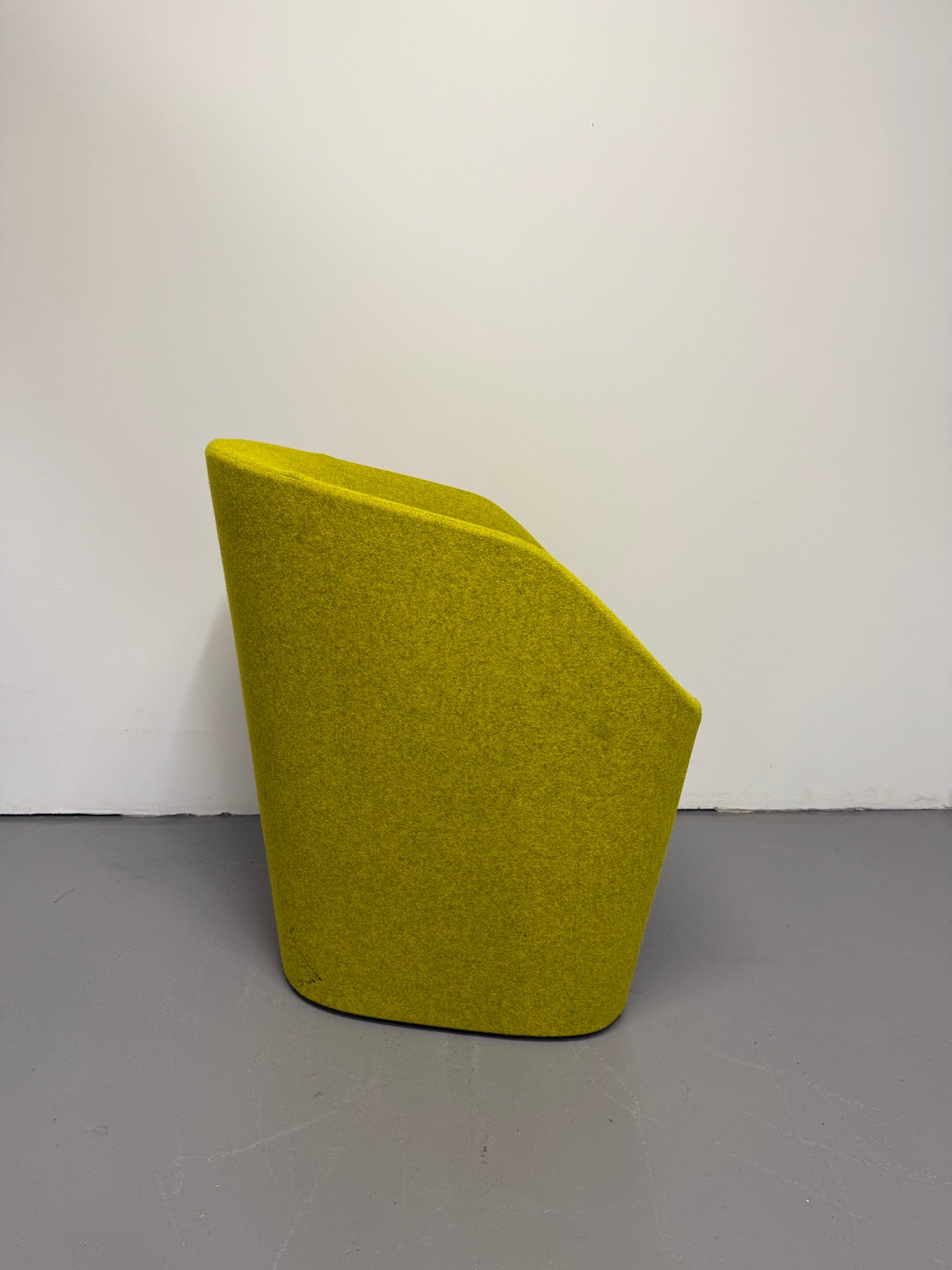 Schiavello Bloom Chair – Lime Green Upholstery
