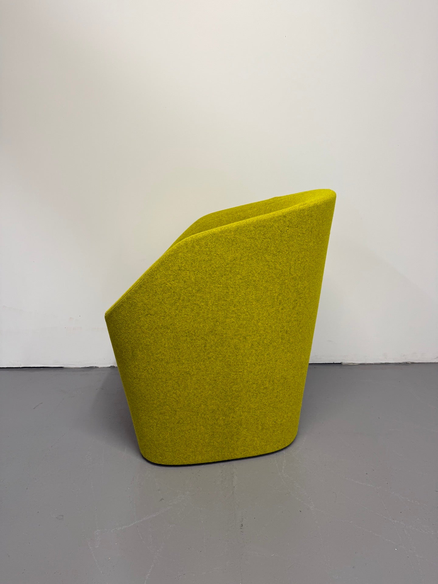 Schiavello Bloom Chair – Lime Green Upholstery