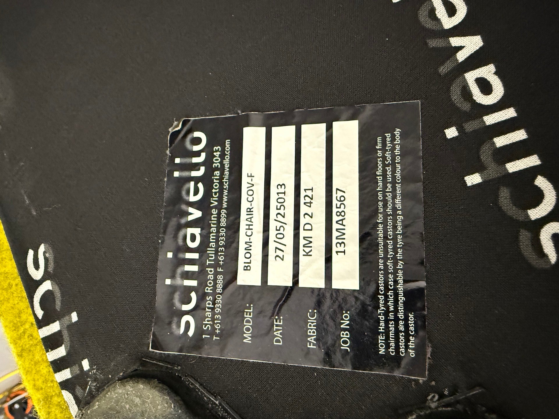 Schiavello Bloom Chair – Lime Green Upholstery