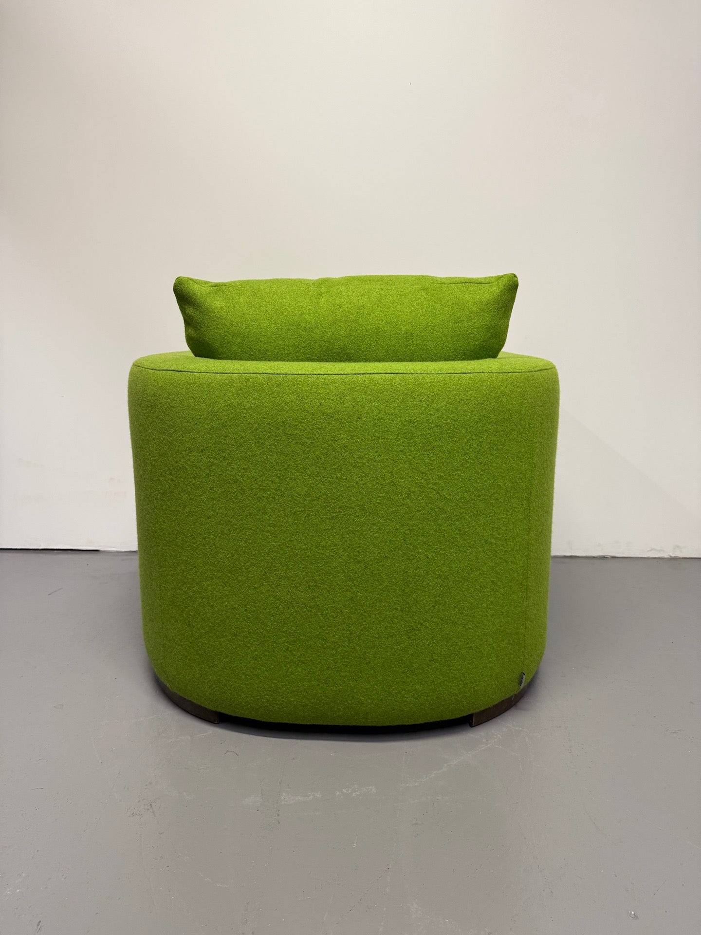 Jardan Oscar Tub Arm Chair – Lime Green Upholstery