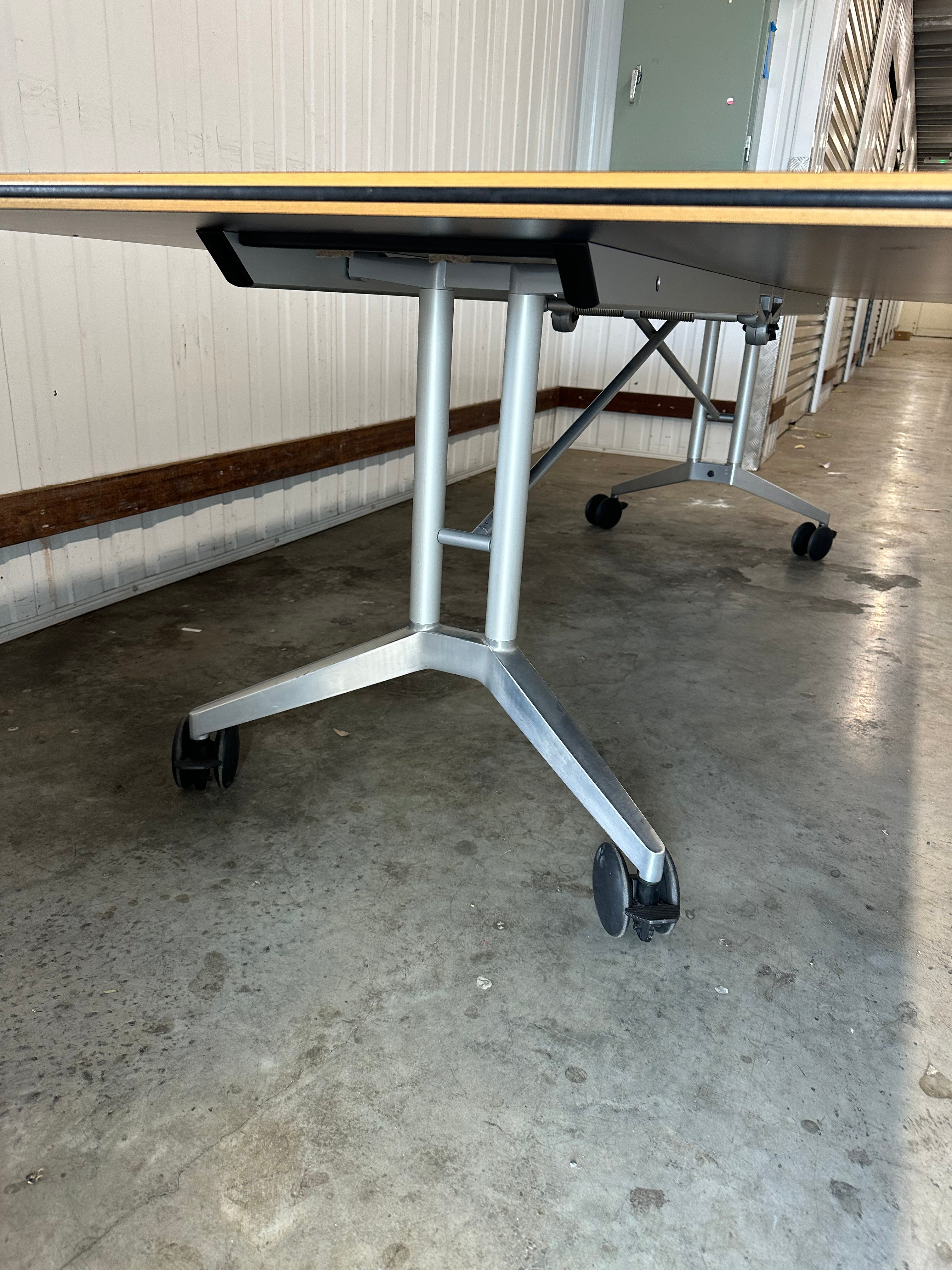 Wilkhahn Confair 440/21 Black Folding Conference Table – 2400 x 1200 mm