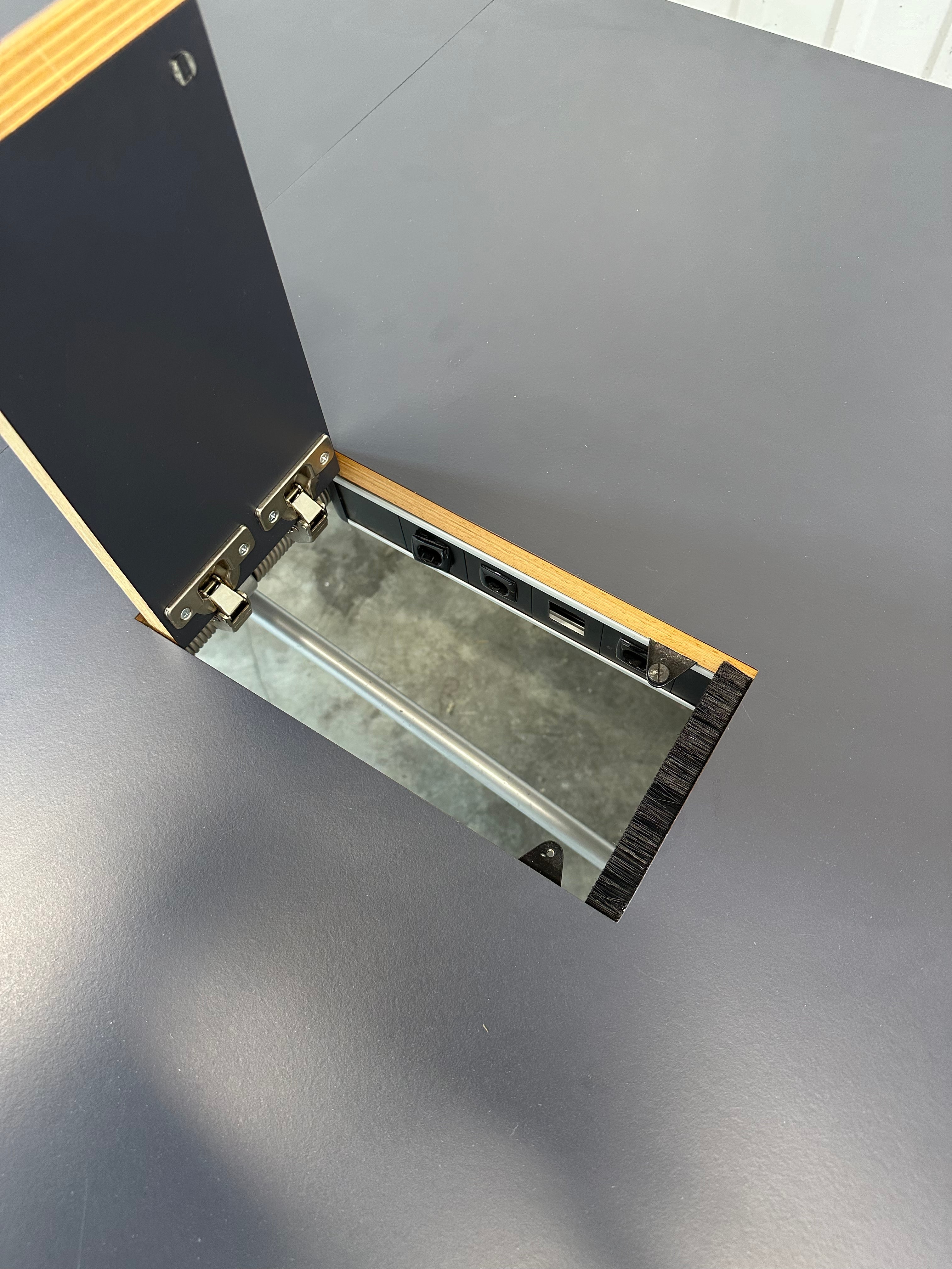 Wilkhahn Confair 440/21 Black Folding Conference Table – 2400 x 1200 mm