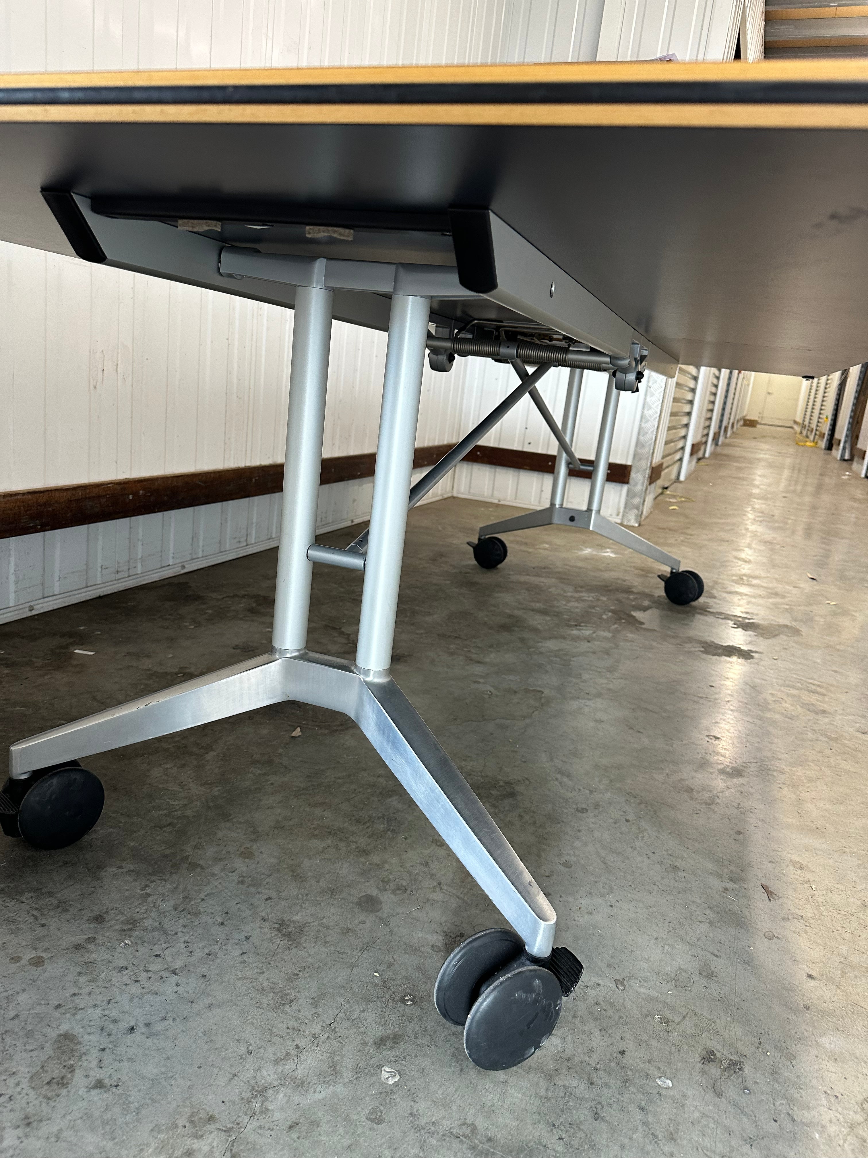 Wilkhahn Confair 440/21 Black Folding Conference Table – 2400 x 1200 mm