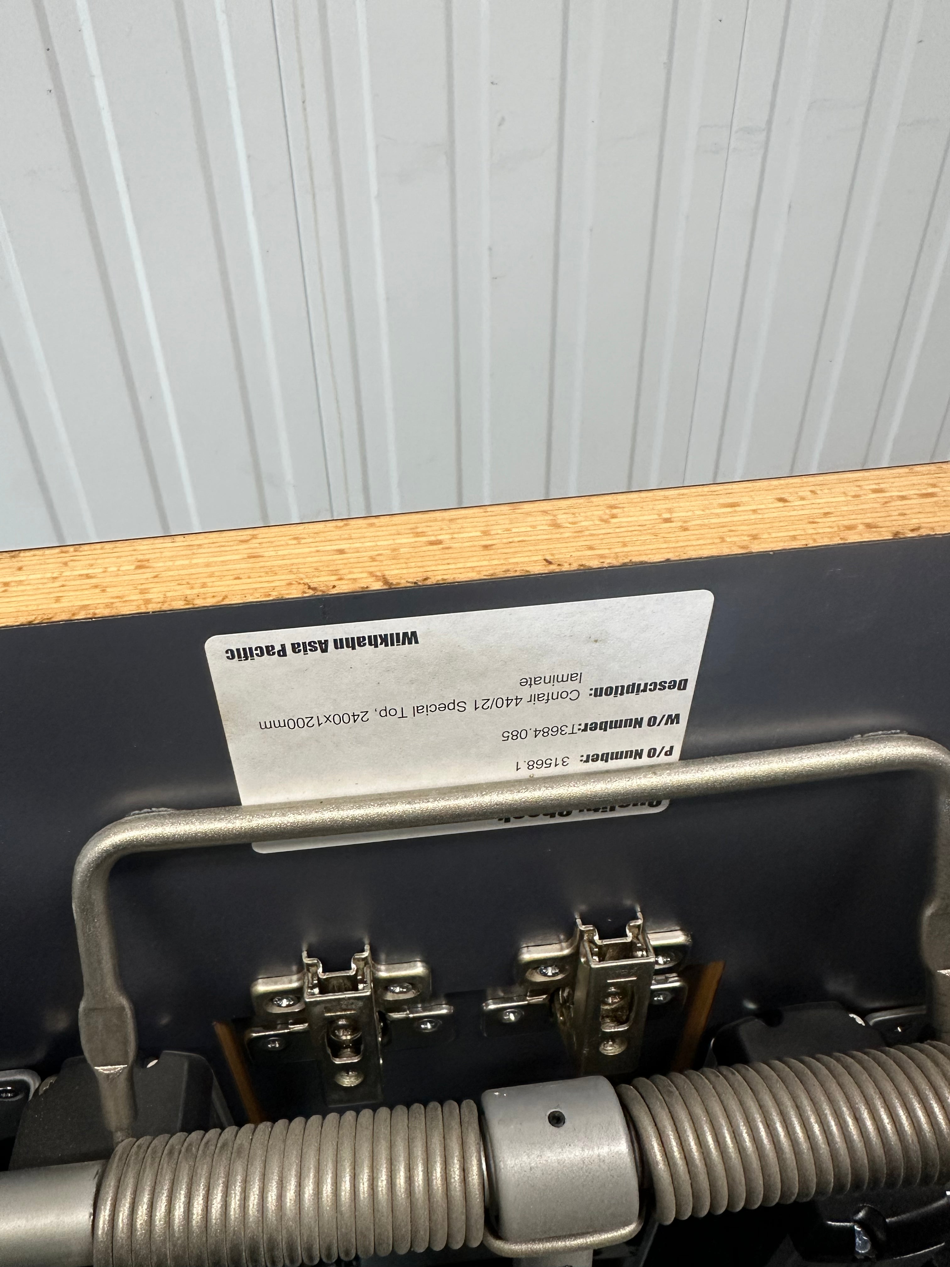 Wilkhahn Confair 440/21 Black Folding Conference Table – 2400 x 1200 mm