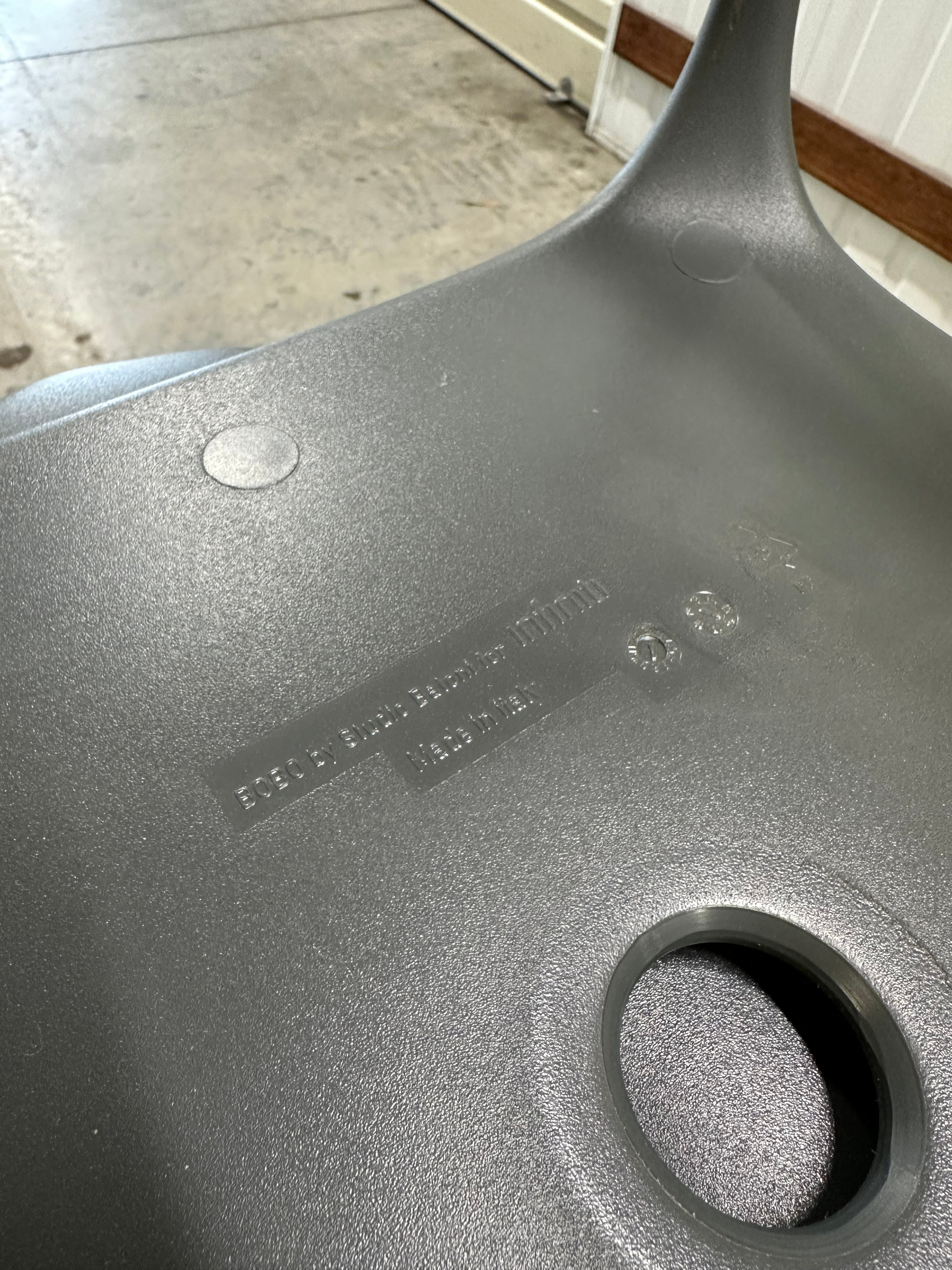 Infiniti Bobo Bar Stool designed by Fabrizio Batoni - Grey