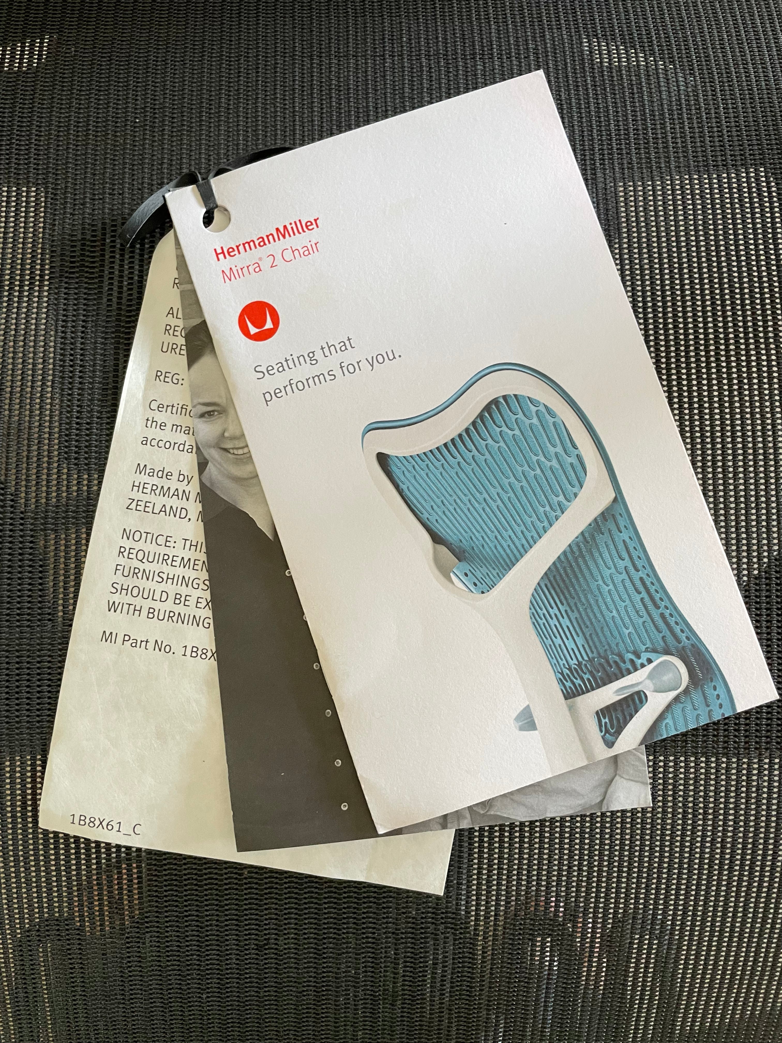 Herman Miller Mirra 2 with Armrest