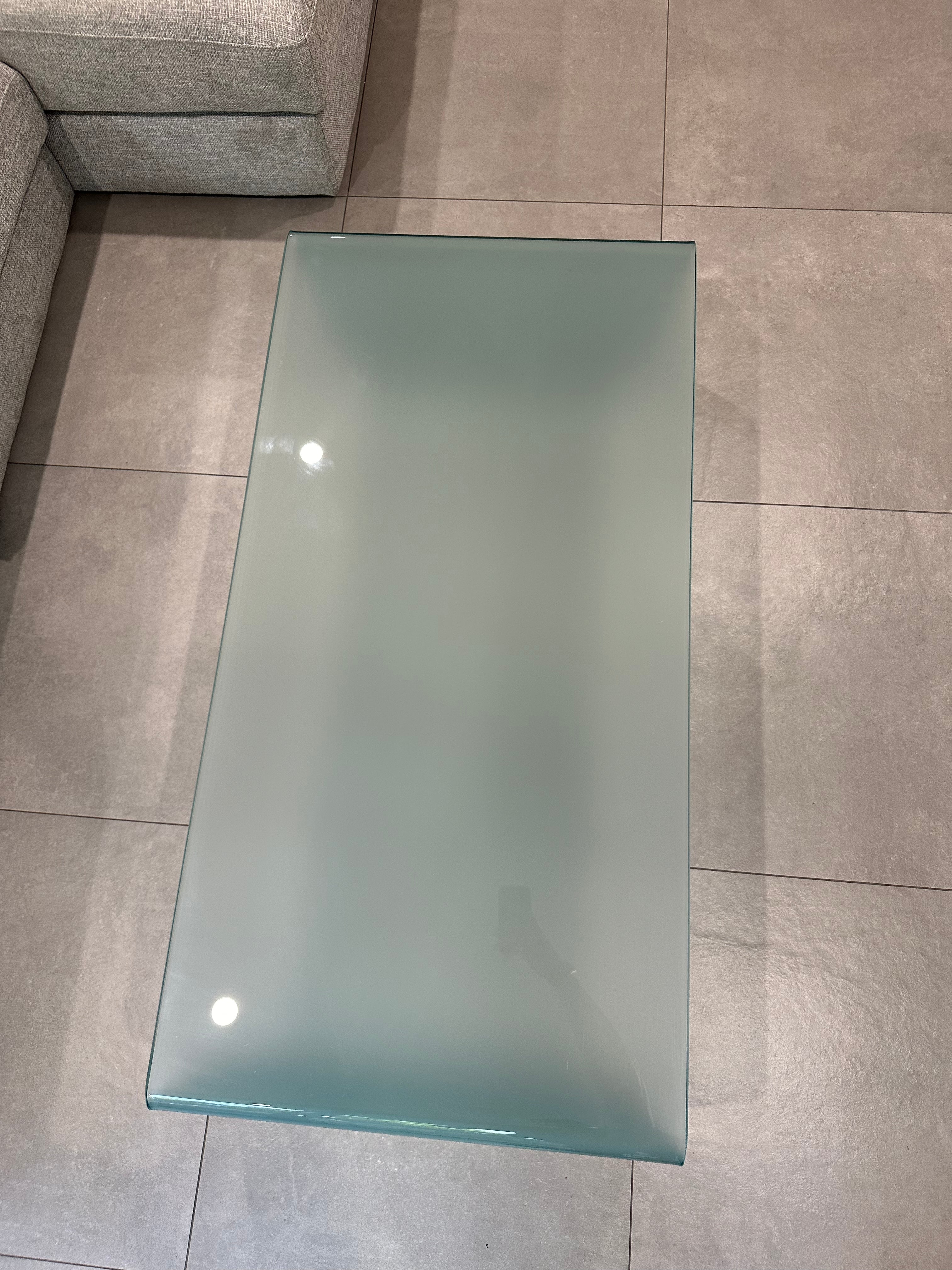 Fiam Rialto Coffee Table Waterfall glass table by Angelo Cortesi RRP $3600