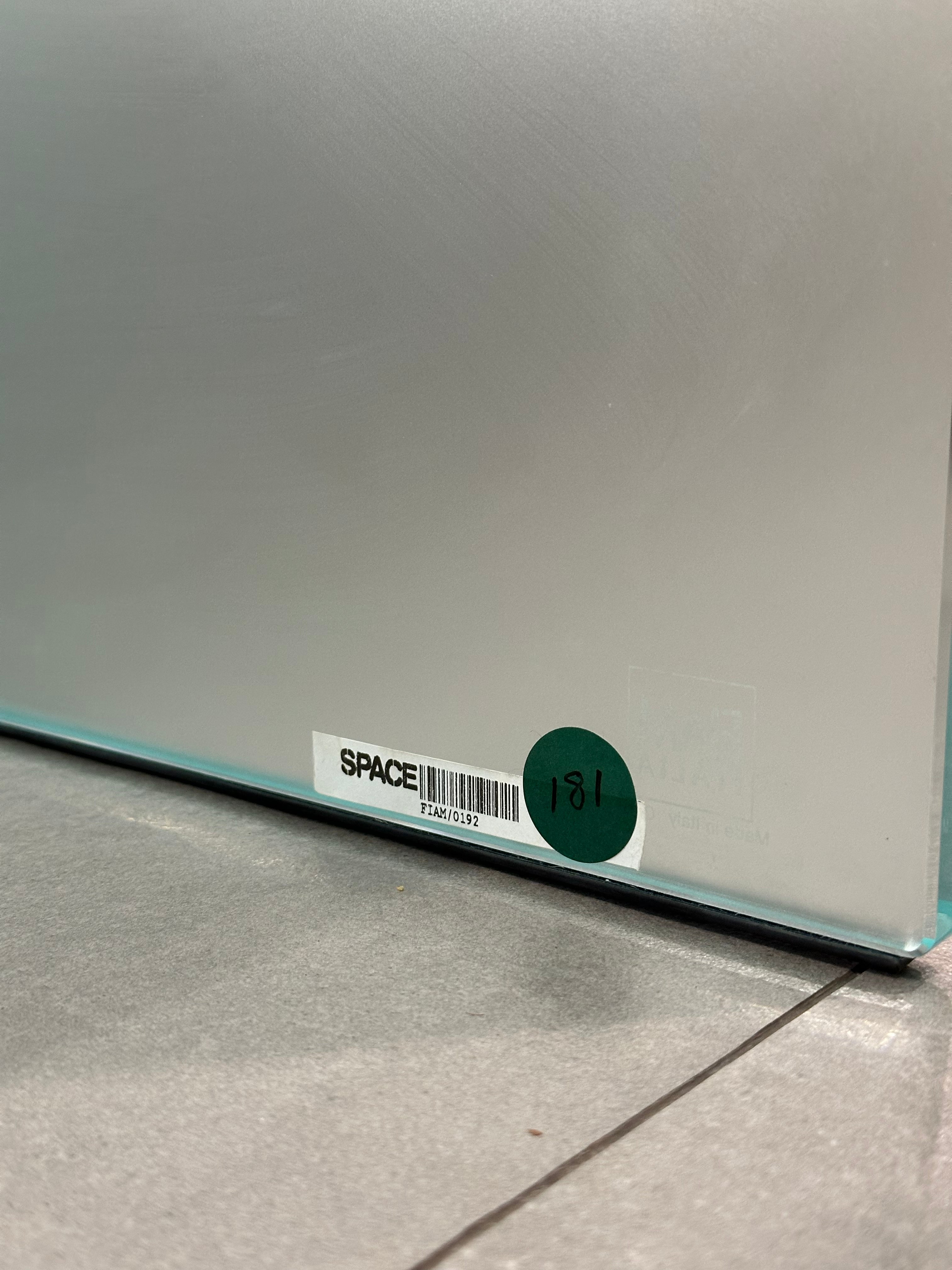 Fiam Rialto Coffee Table Waterfall glass table by Angelo Cortesi RRP $3600