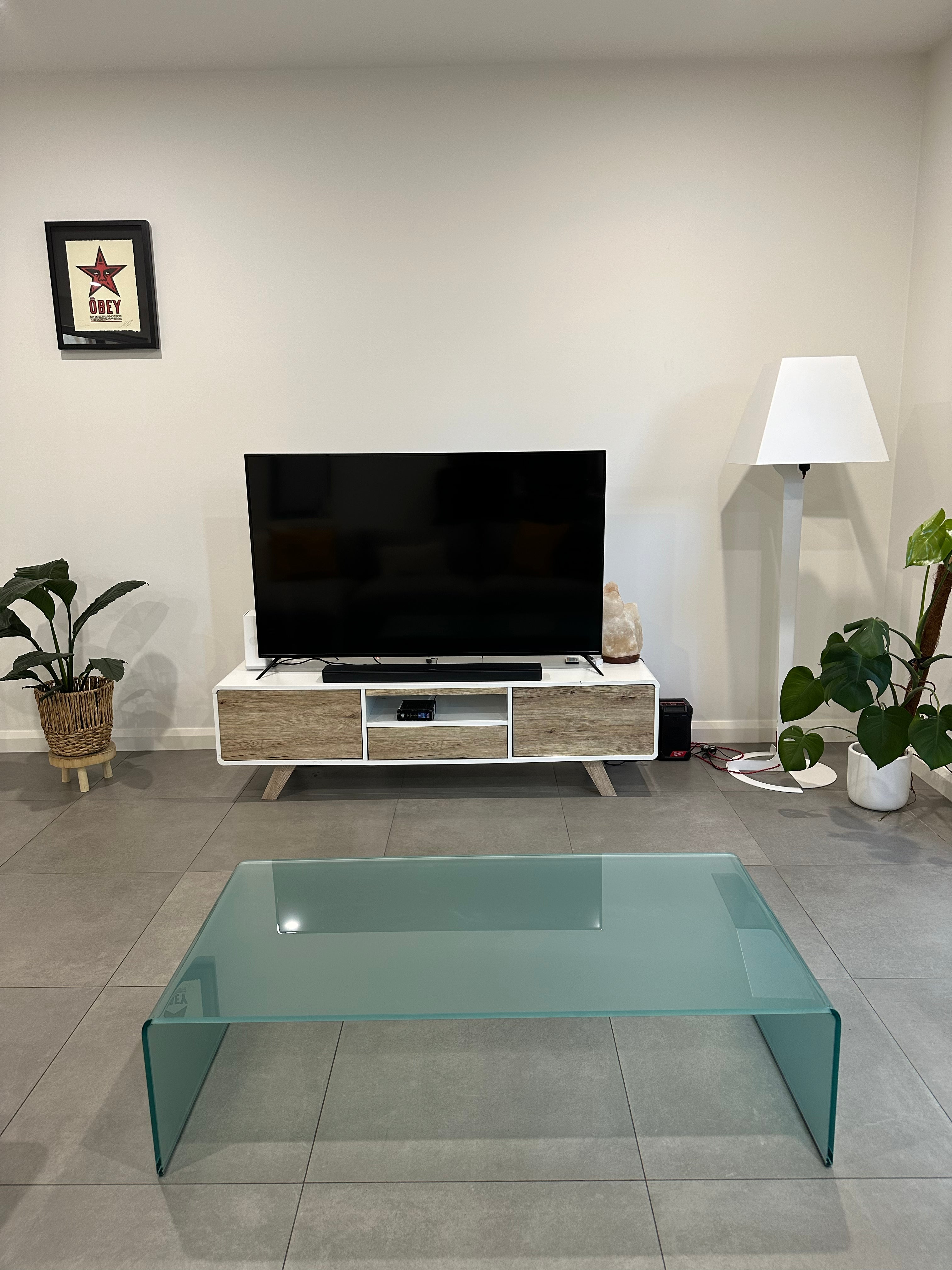 Fiam Rialto Coffee Table Waterfall glass table by Angelo Cortesi RRP $3600