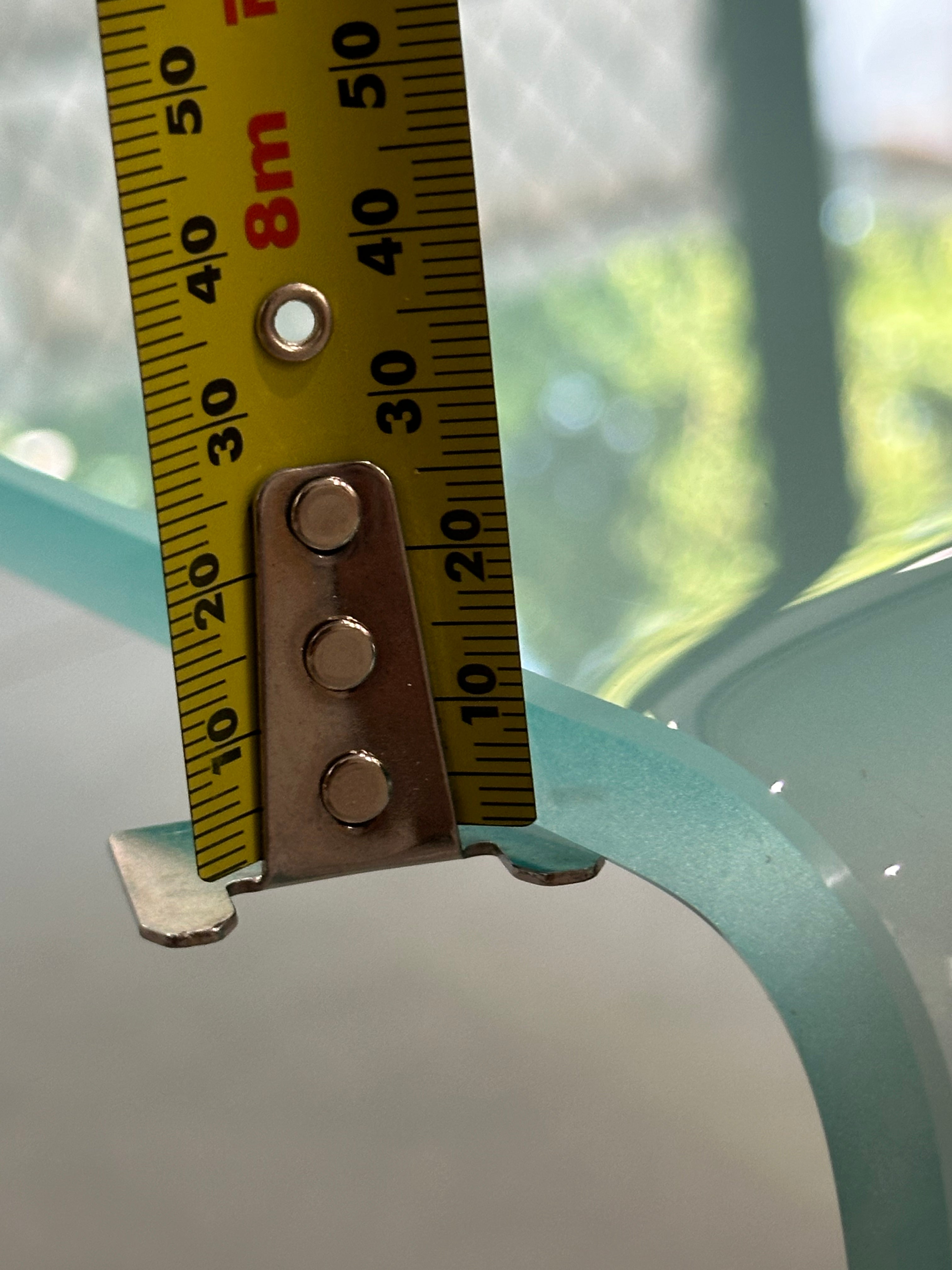 Fiam Rialto Coffee Table Waterfall glass table by Angelo Cortesi RRP $3600