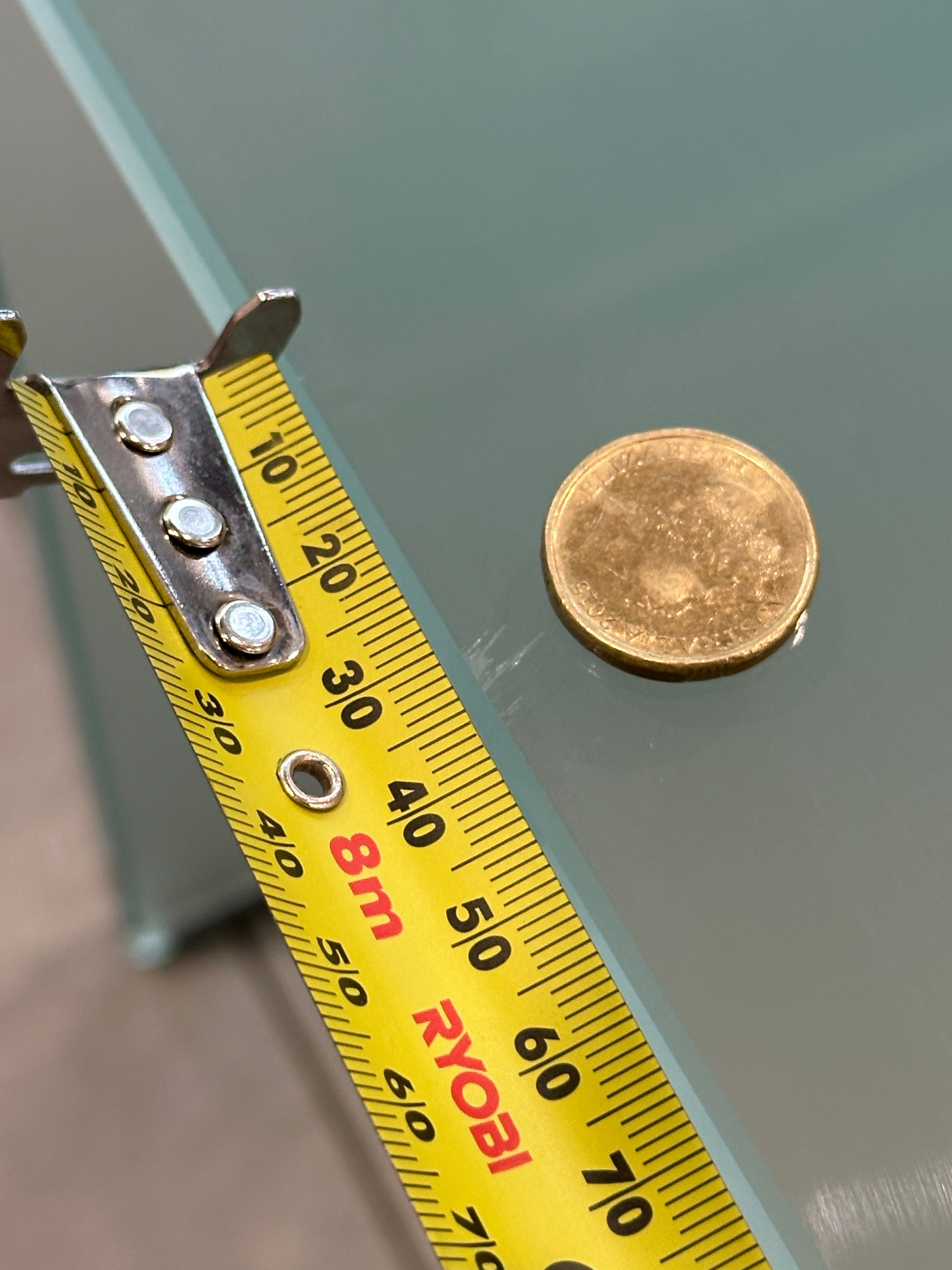 Fiam Rialto Coffee Table Waterfall glass table by Angelo Cortesi RRP $3600