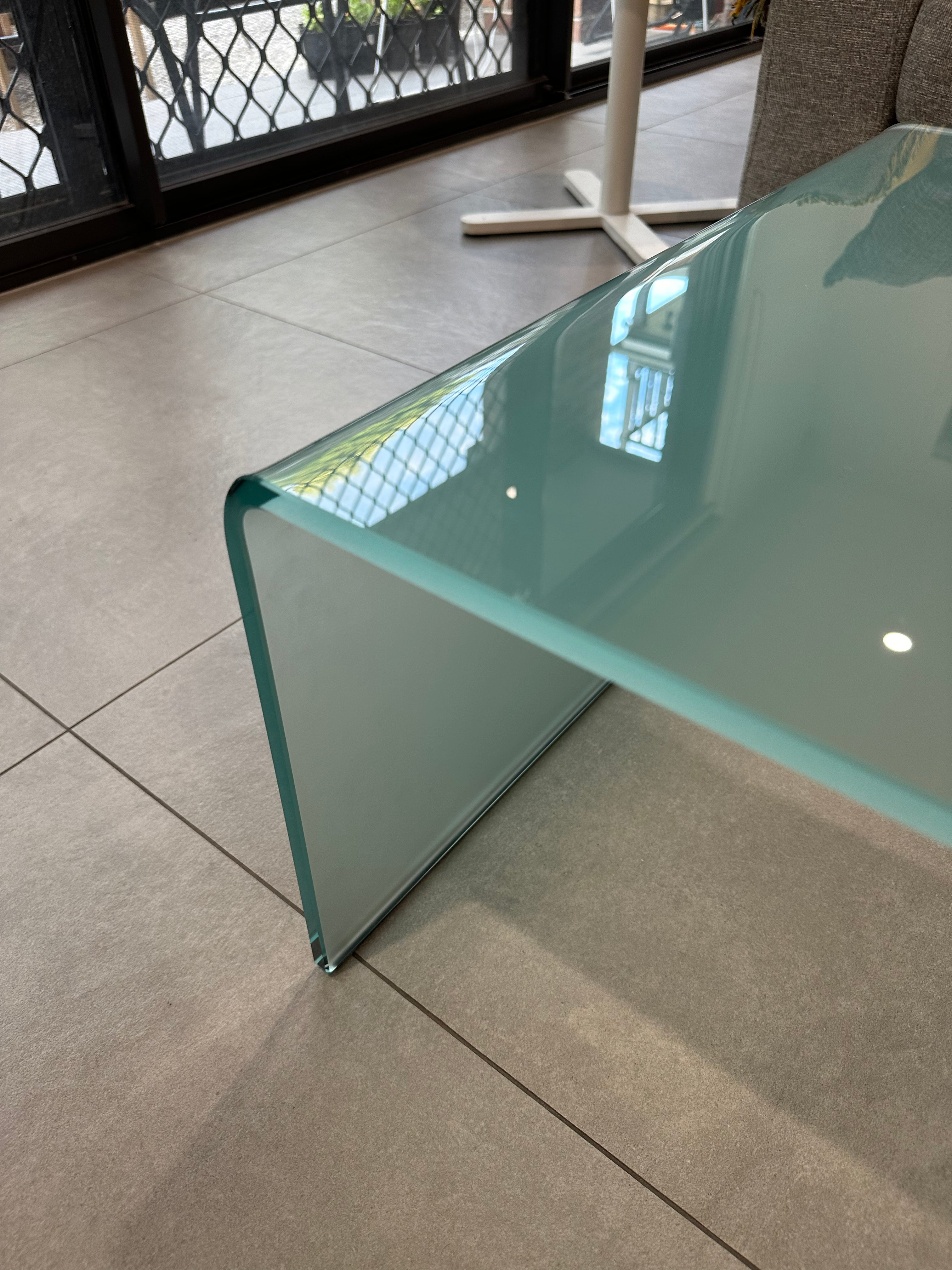 Fiam Rialto Coffee Table Waterfall glass table by Angelo Cortesi RRP $3600