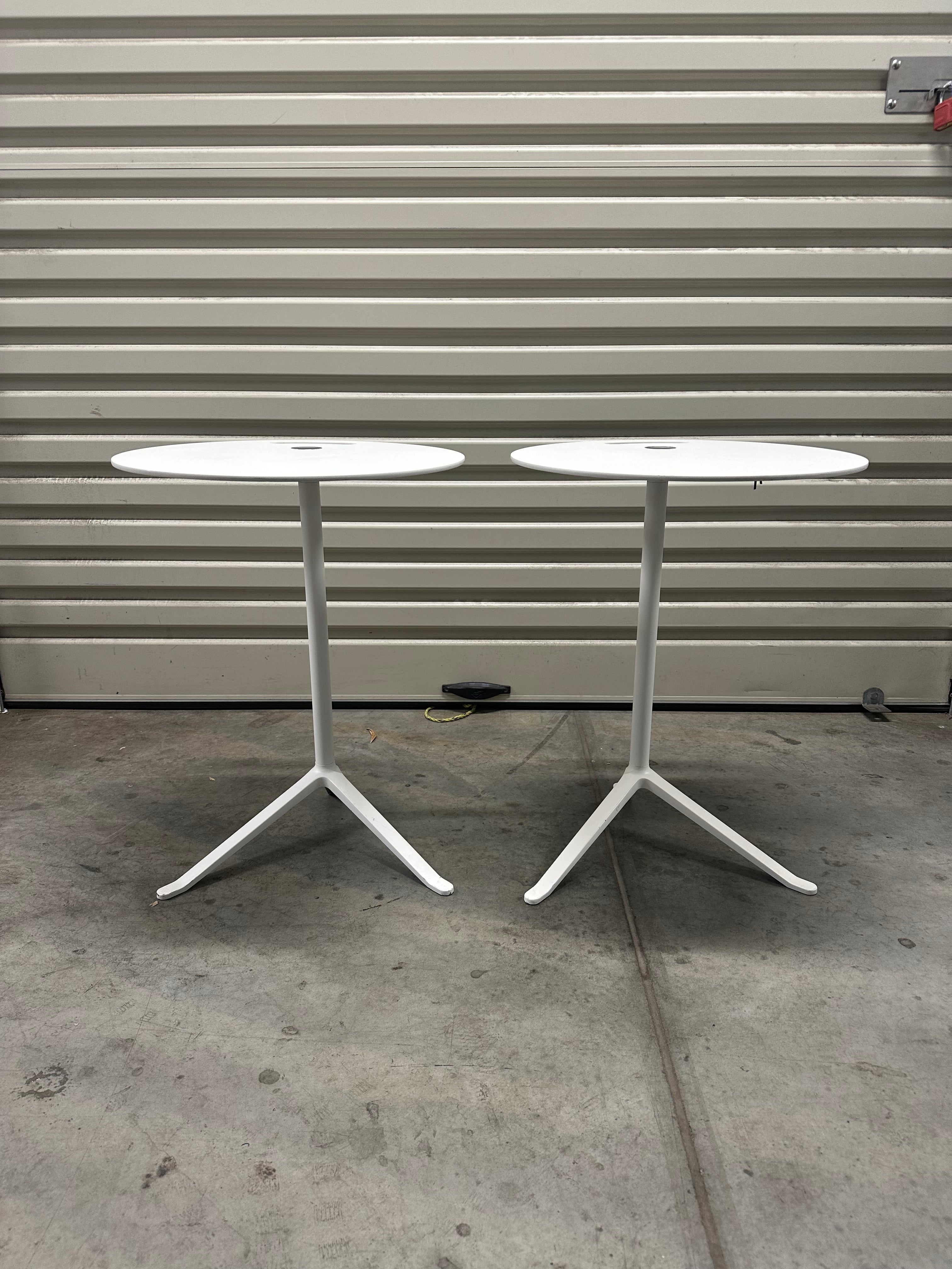 Fritz Hansen Little Friend Side Table – Fixed Height, White Melamine Top