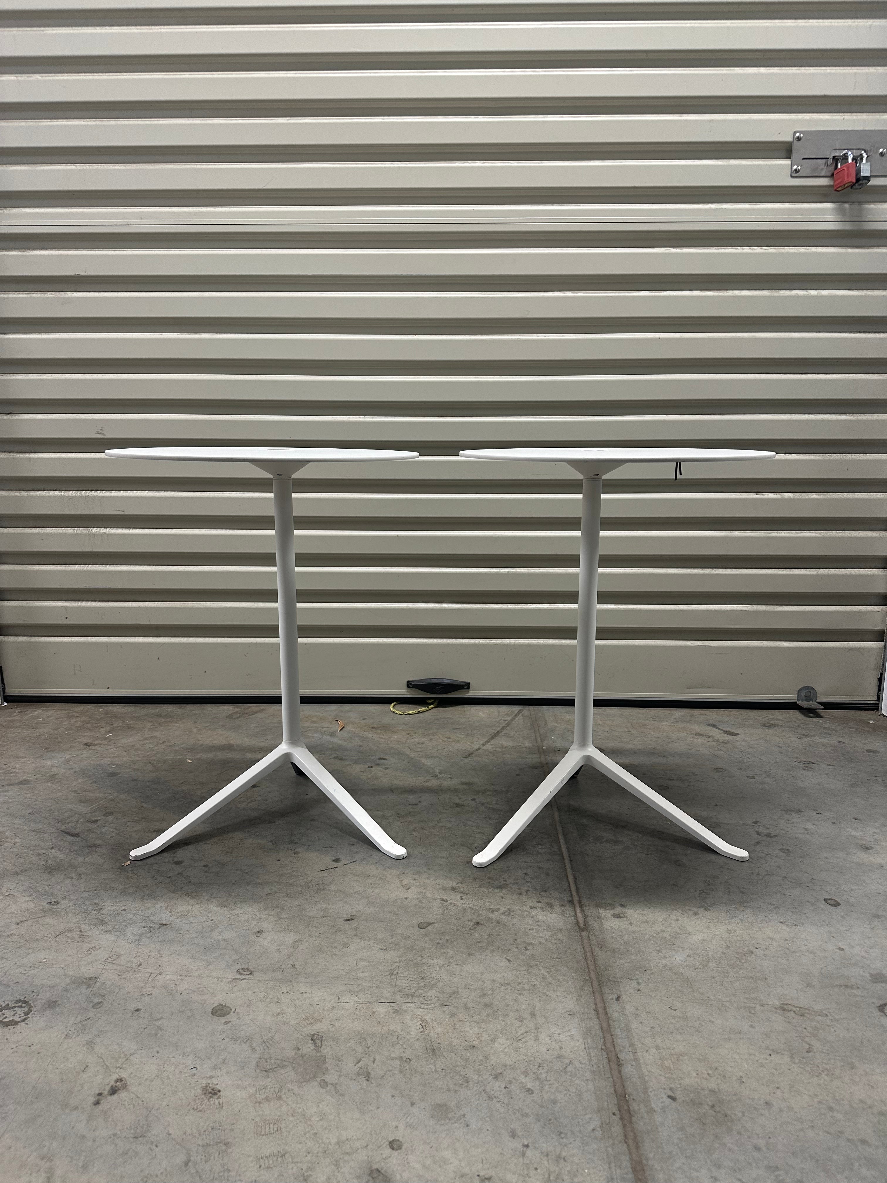 Fritz Hansen Little Friend Side Table – Fixed Height, White Melamine Top