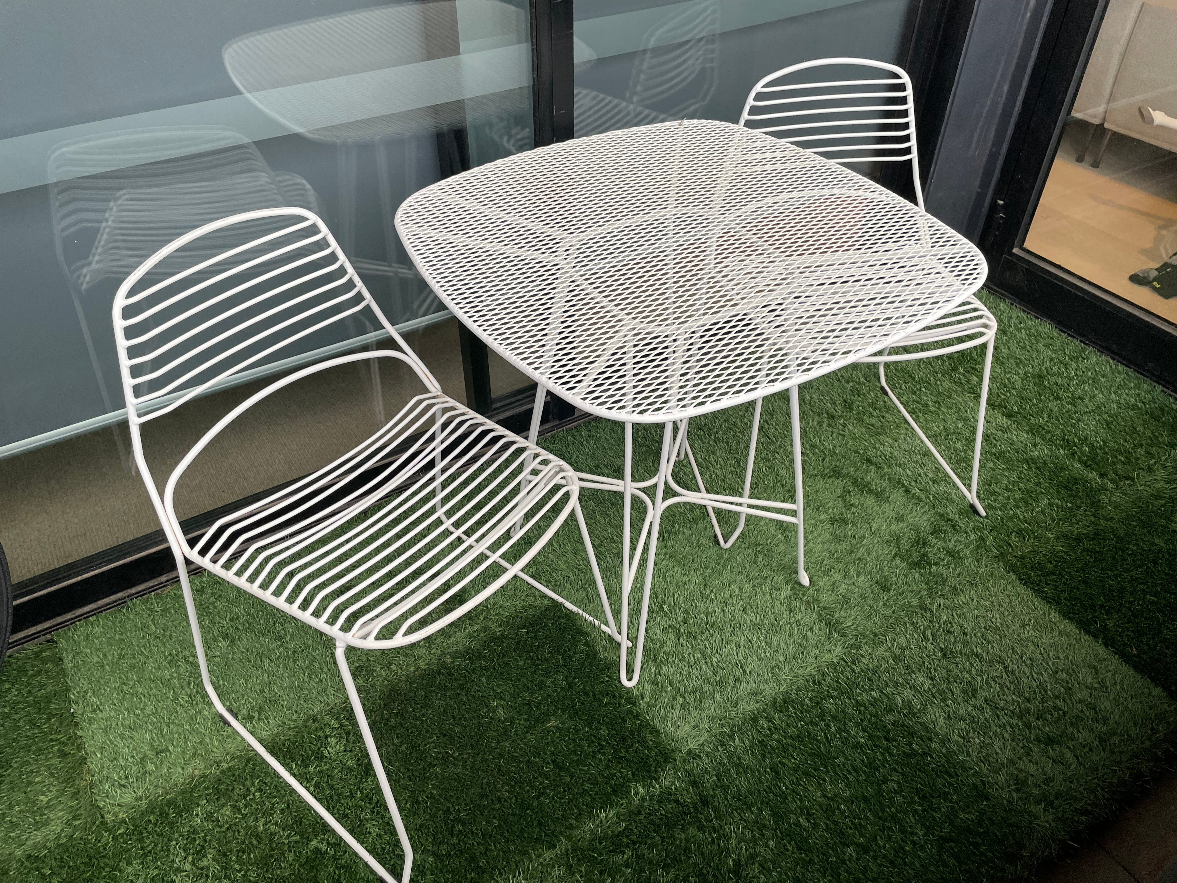 Tait Jak Chair and Volley Dining Table Outdoor furniture