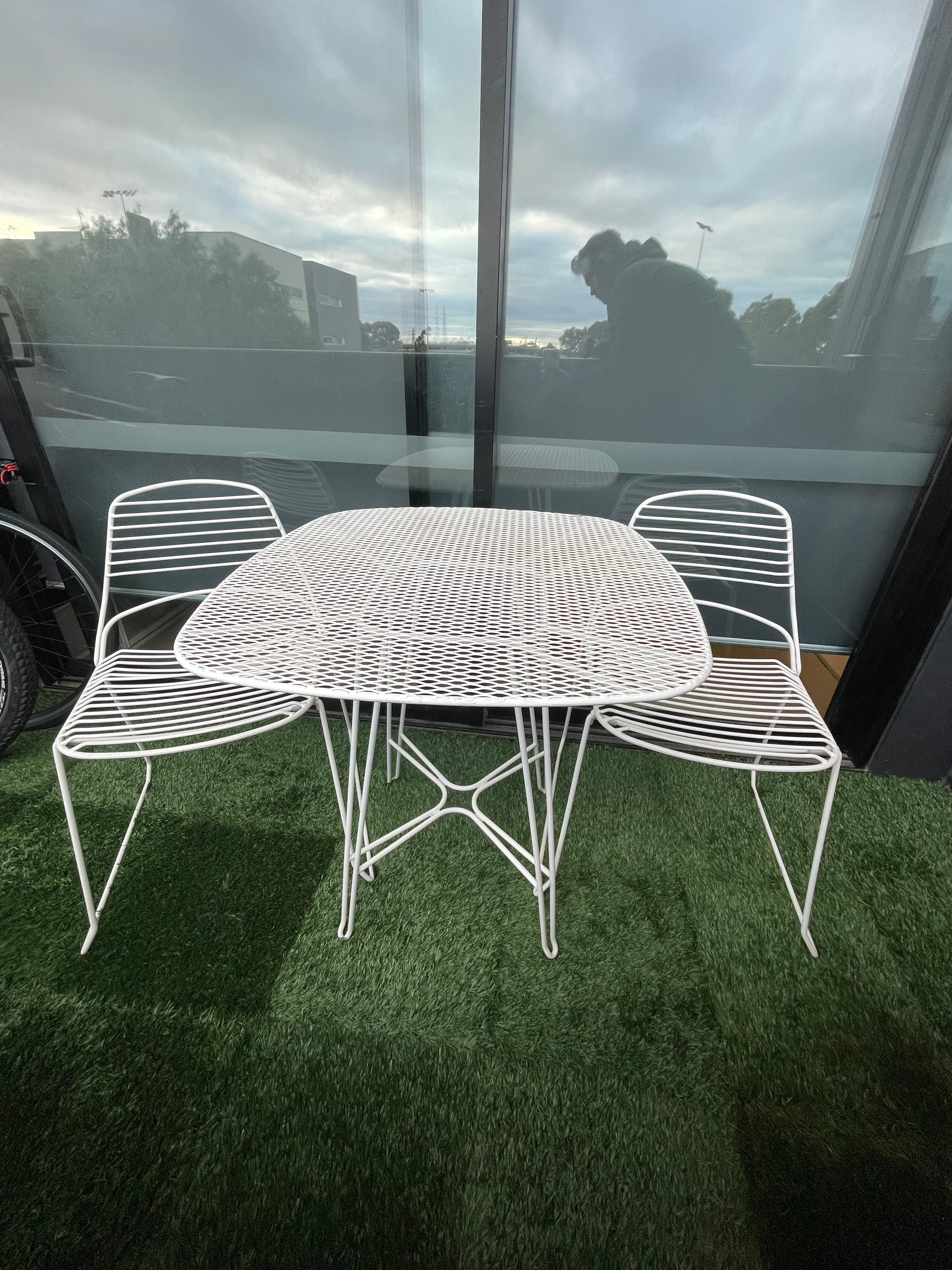 Tait Jak Chair and Volley Dining Table Outdoor furniture