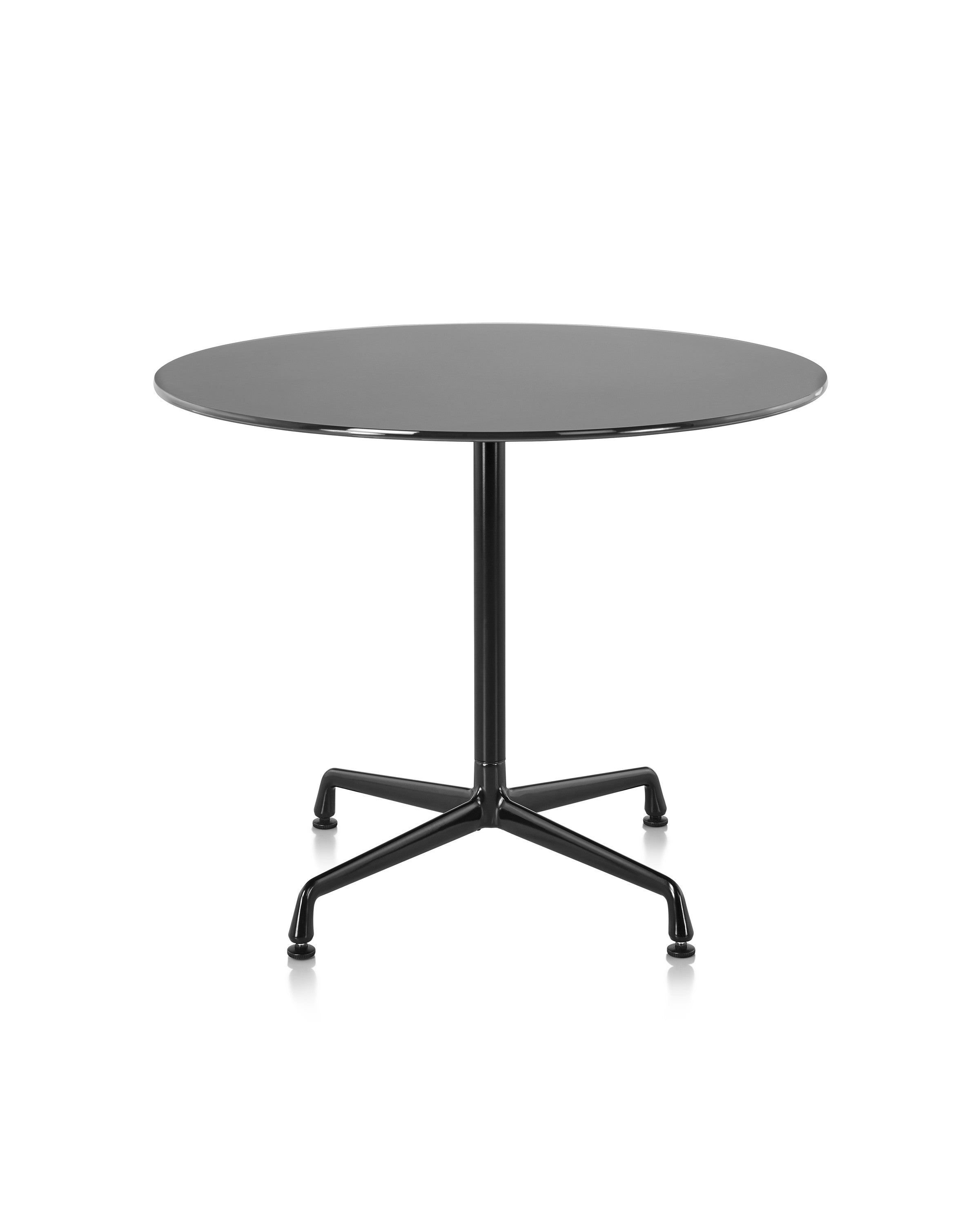 Herman Miller Eames Round Group Table / Meeting Table – Oak Top