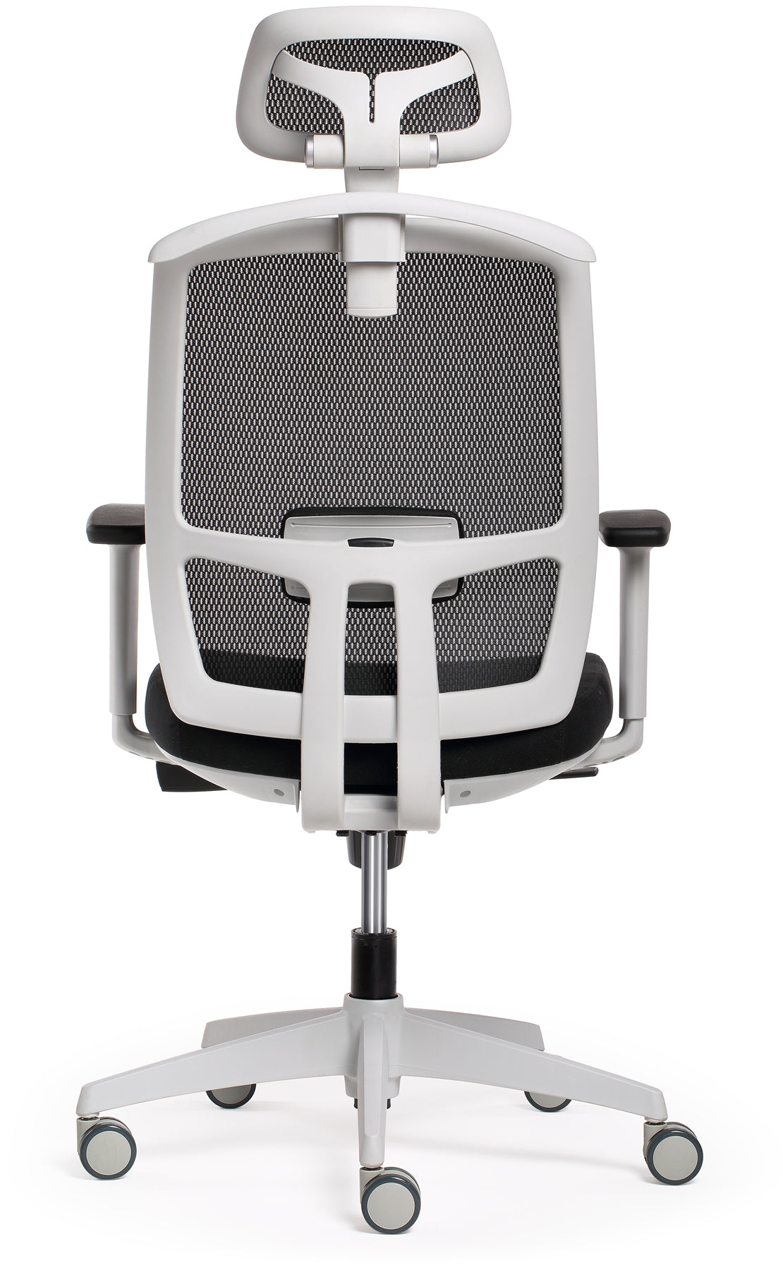 Luminous Promesh White Frame Chair