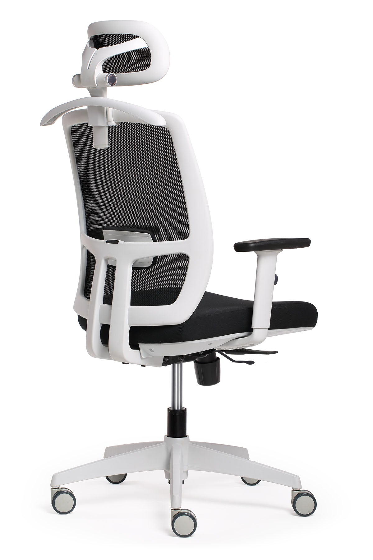 Luminous Promesh White Frame Chair