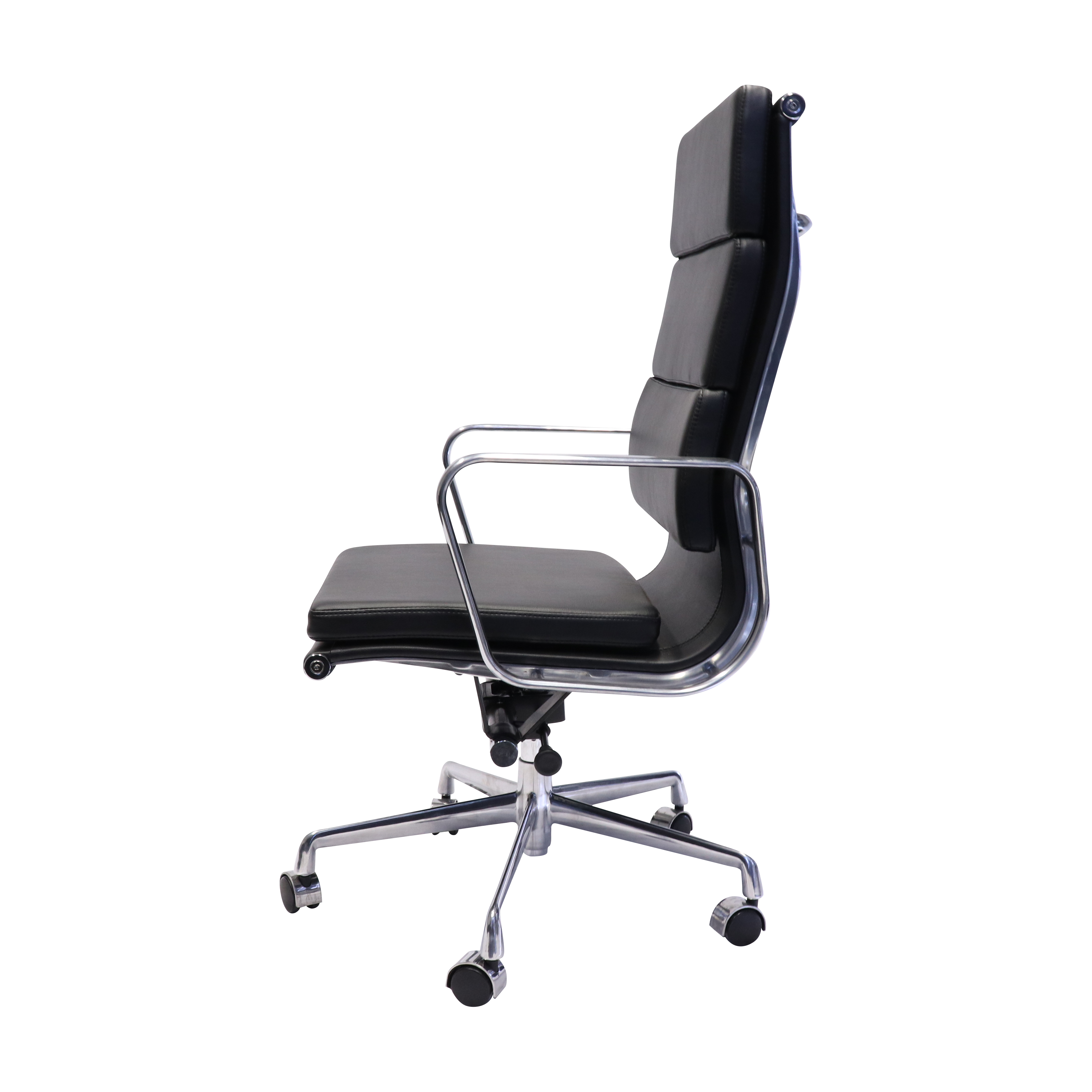 High Back Meeting/Executive Chair - Black PU