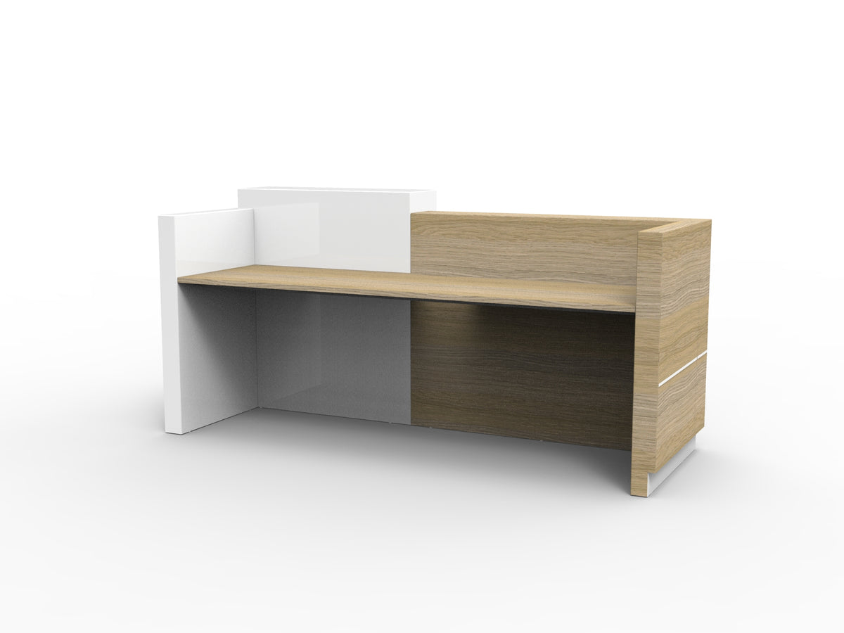 Sempre Reception Counter – 2400 Oak, Feature Module – view 4 – new