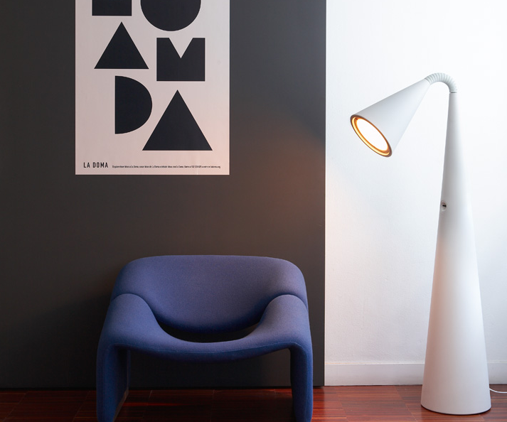 Vintage Jakob Timpe Camp Floor Light – Marset 2004