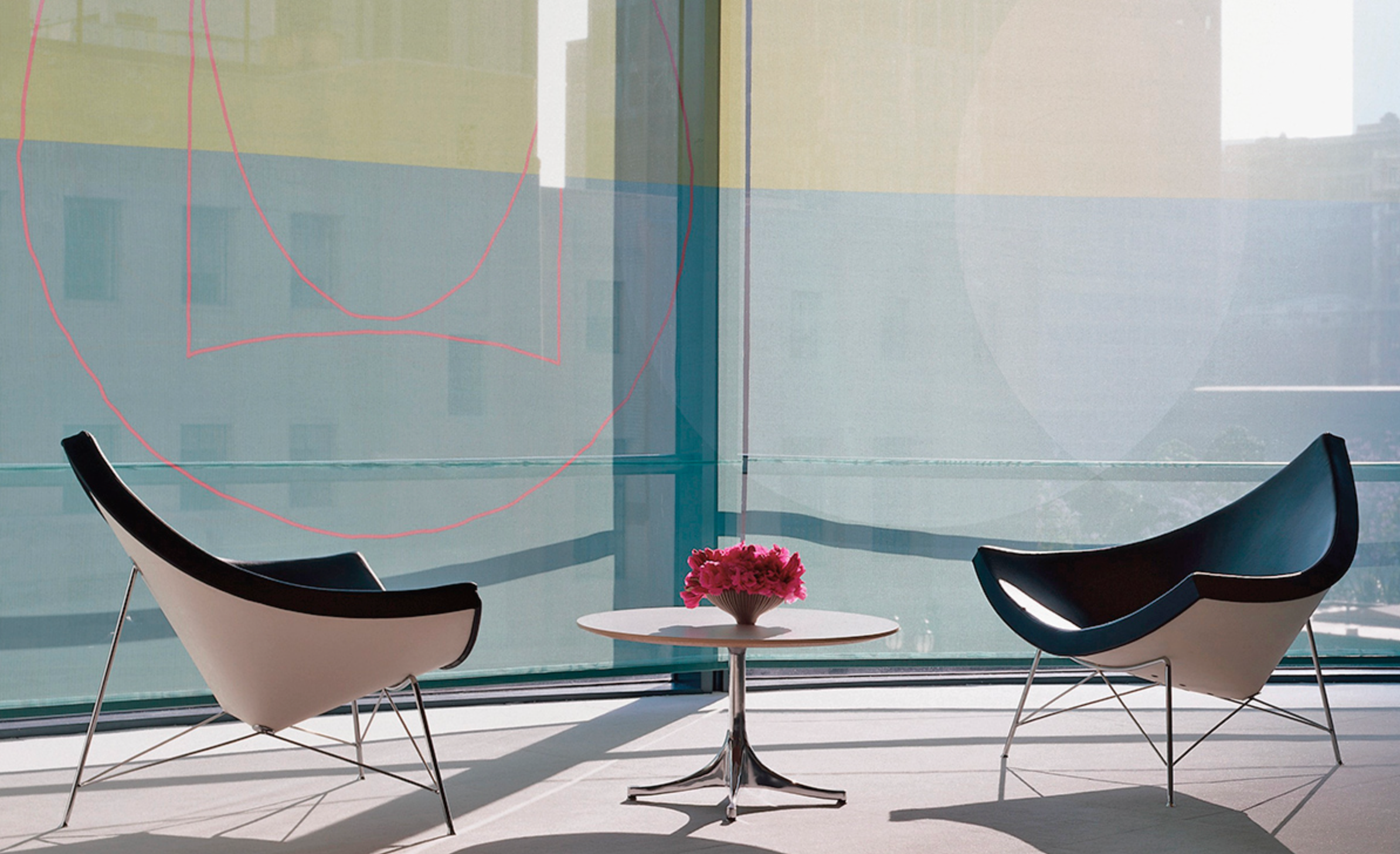 Original Herman Miller Nelson Pedestal Side Coffee Table – George Nelson