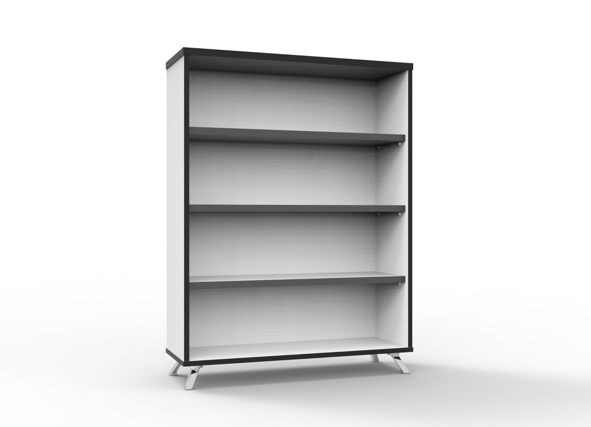 Bookcase with Aluminium Legs